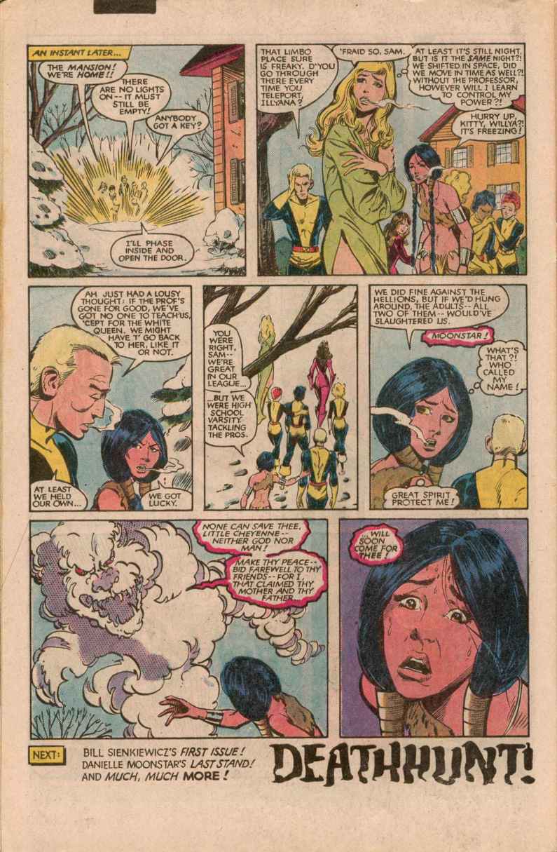 The New Mutants Issue #17 #24 - English 23