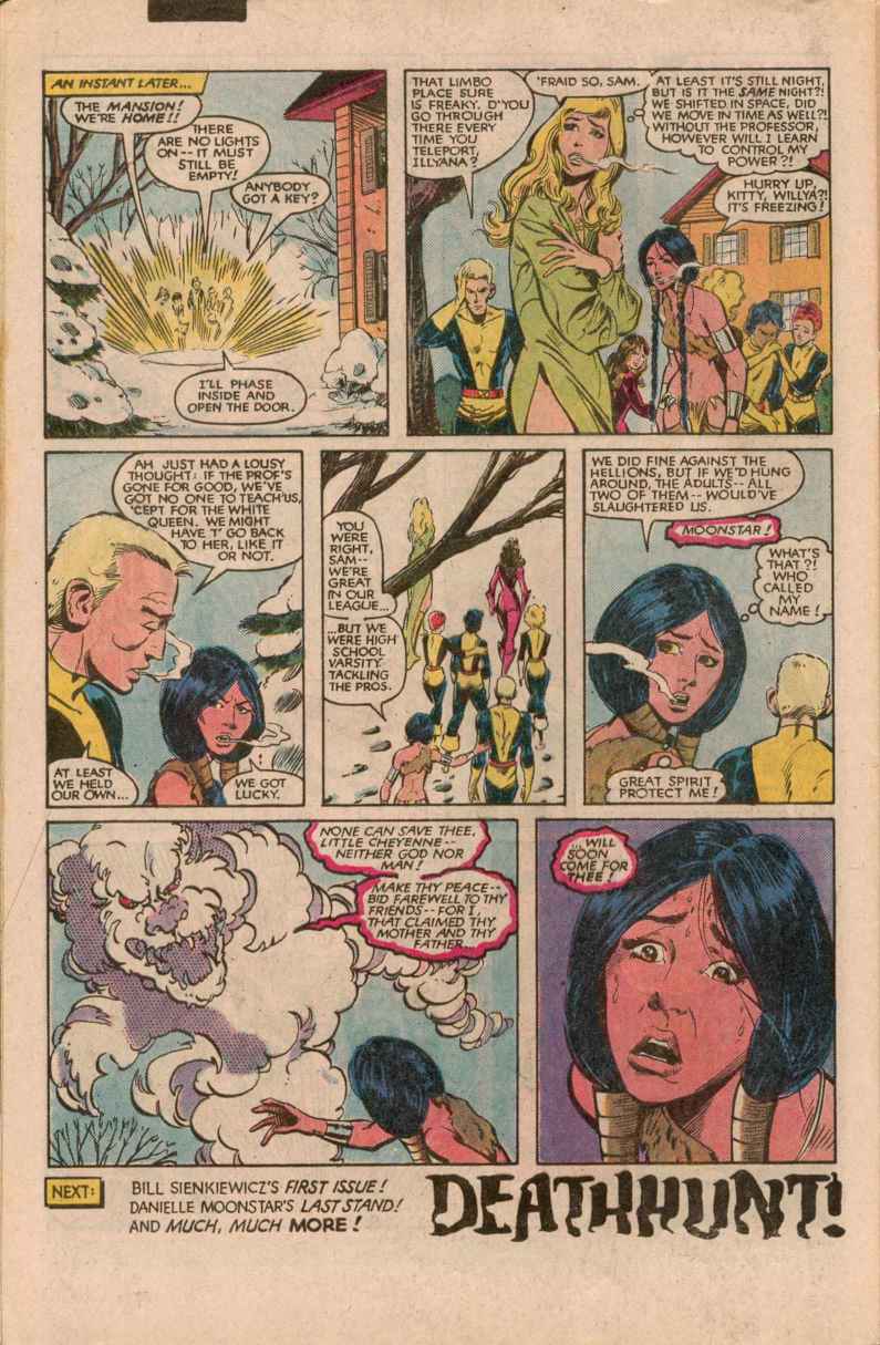 Read online The New Mutants comic -  Issue #17 - 23