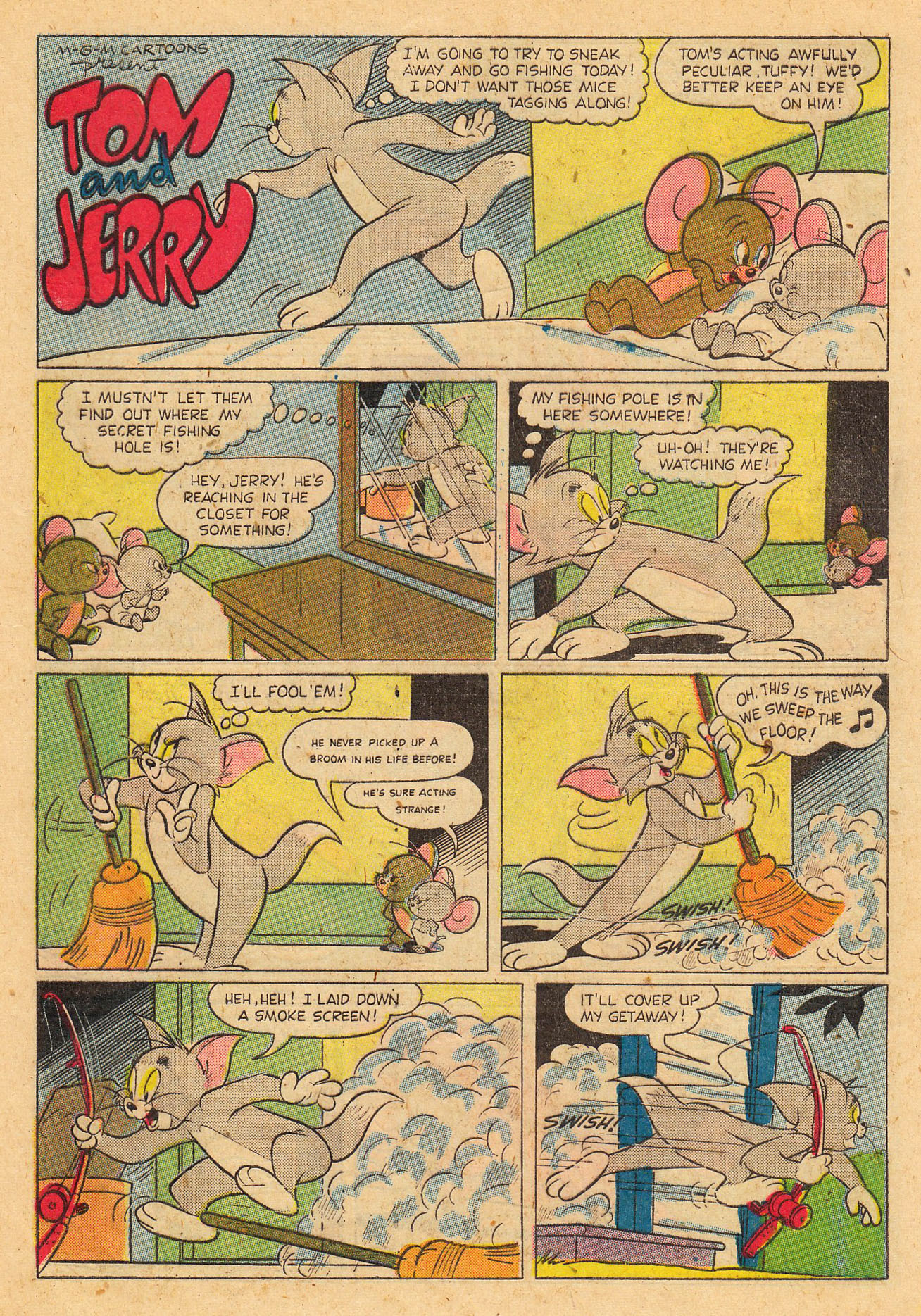 Read online Tom & Jerry Comics comic -  Issue #153 - 29