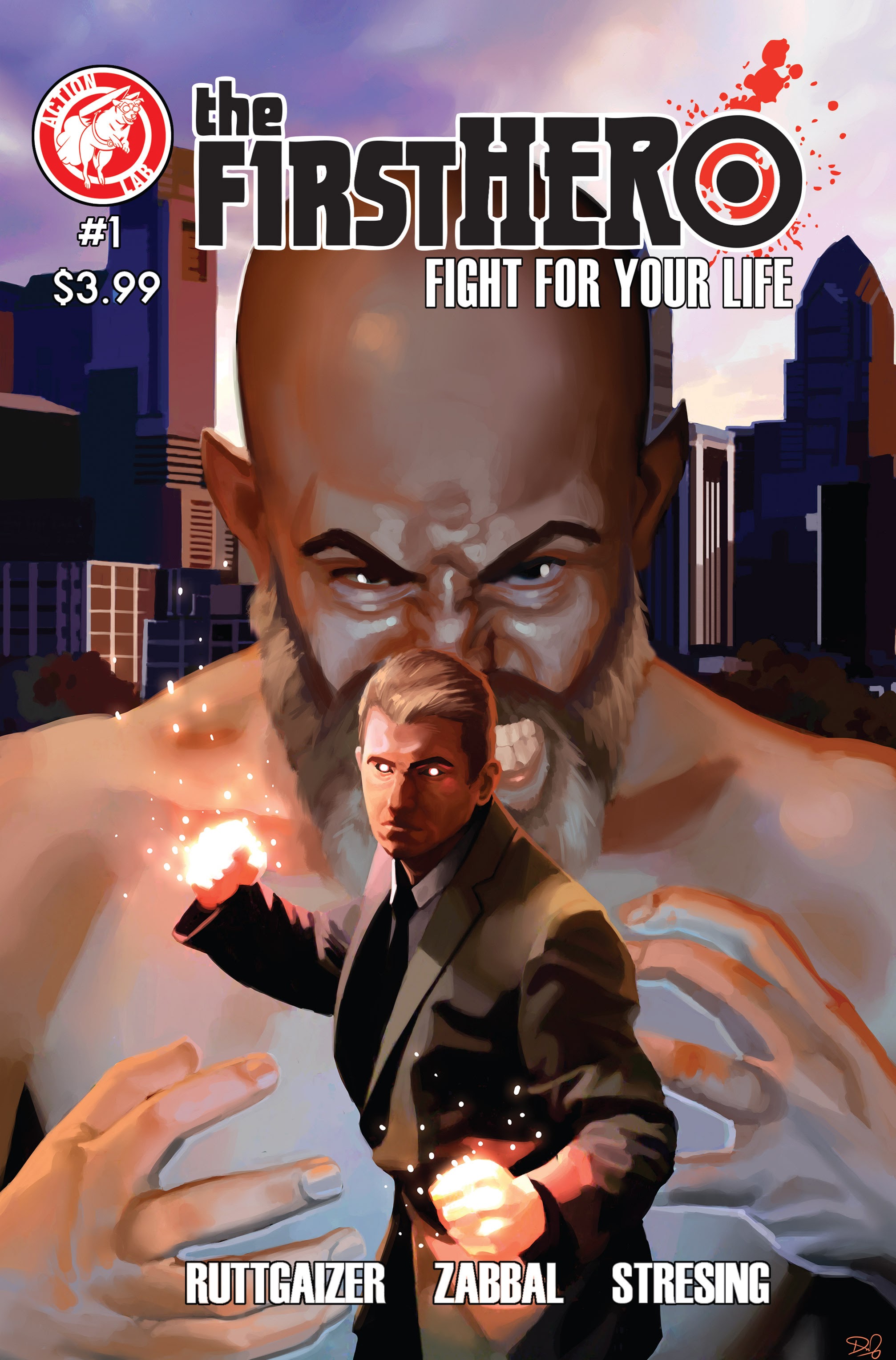 Read online The F1rst Hero: Fight For Your Life comic -  Issue #1 - 1