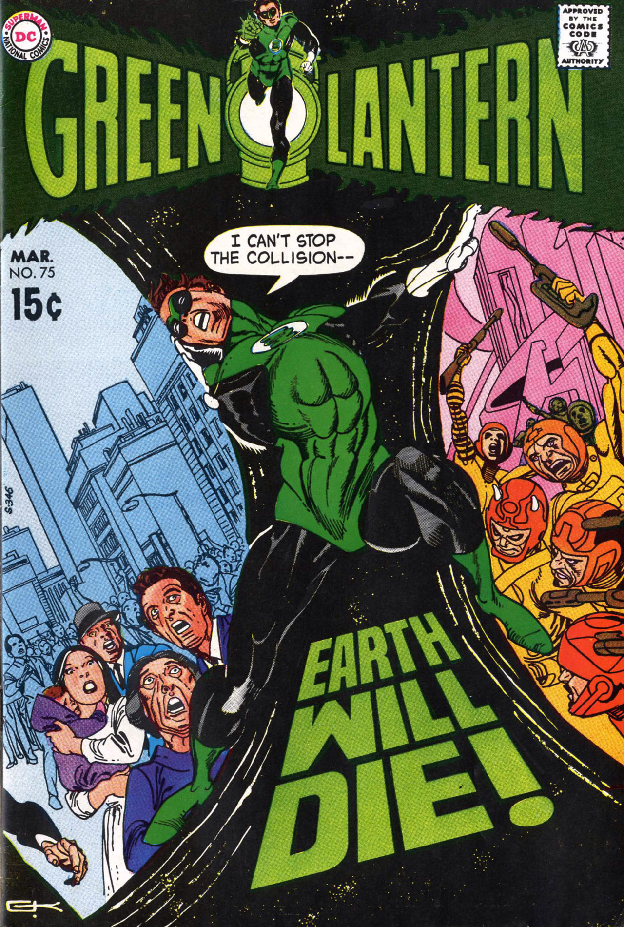 Read online Green Lantern (1960) comic -  Issue #75 - 1