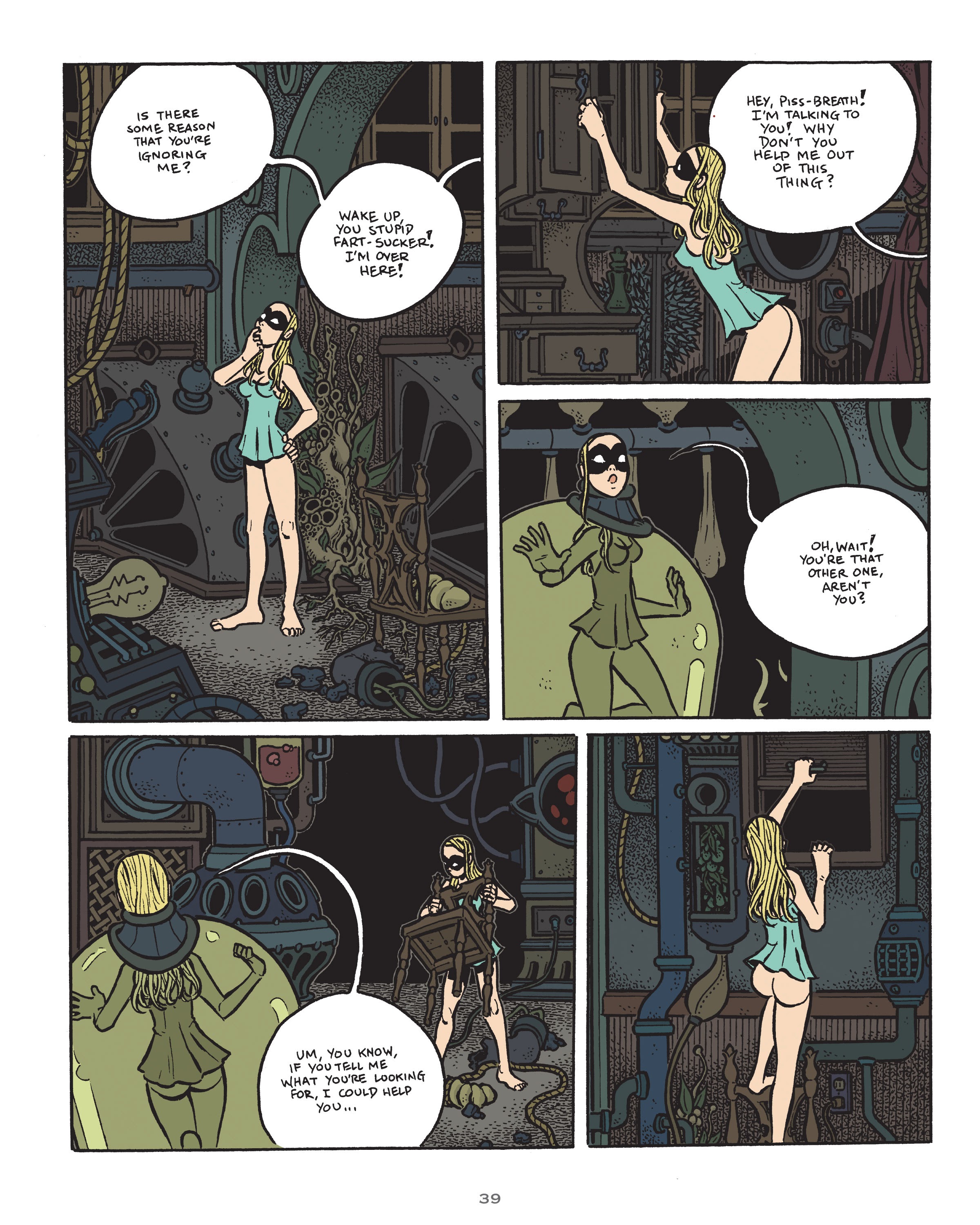 Read online Cochlea & Eustachia (2014) comic -  Issue # TPB - 42