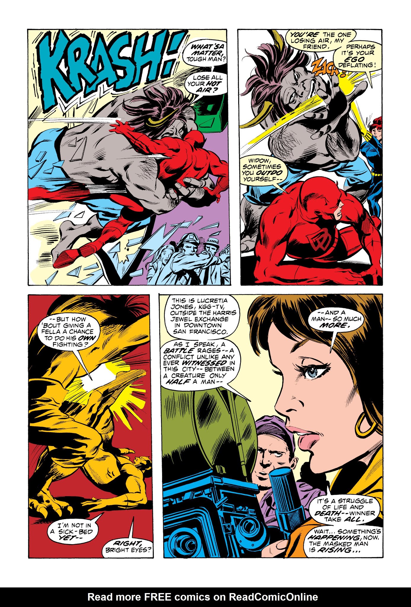 Read online Marvel Masterworks: Daredevil comic -  Issue # TPB 9 - 40