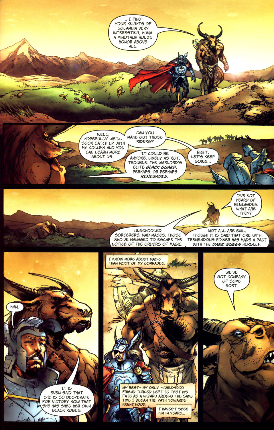 Read online Dragonlance: The Legend of Huma comic -  Issue #1 - 19