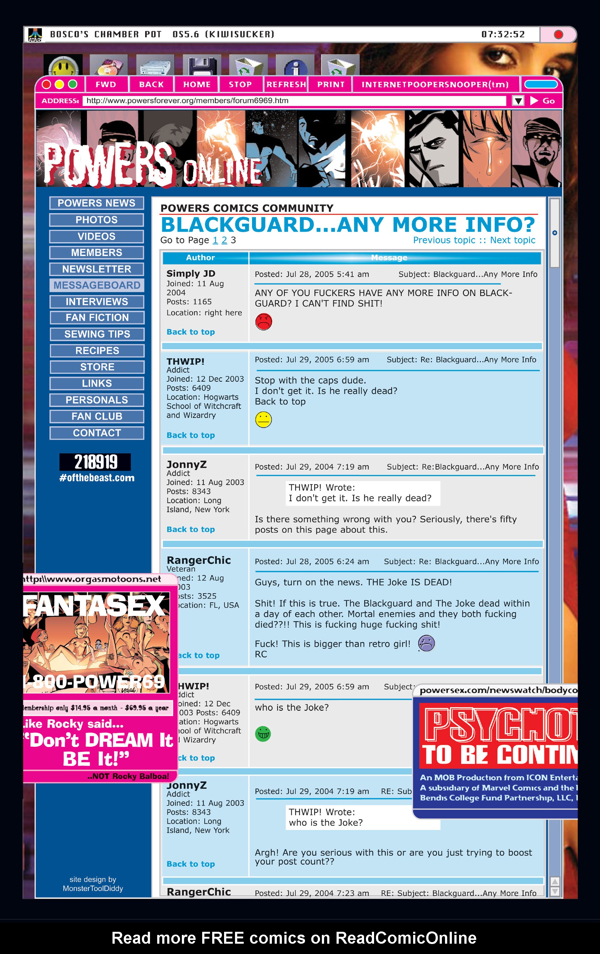Read online Powers (2004) comic -  Issue #8 - 24