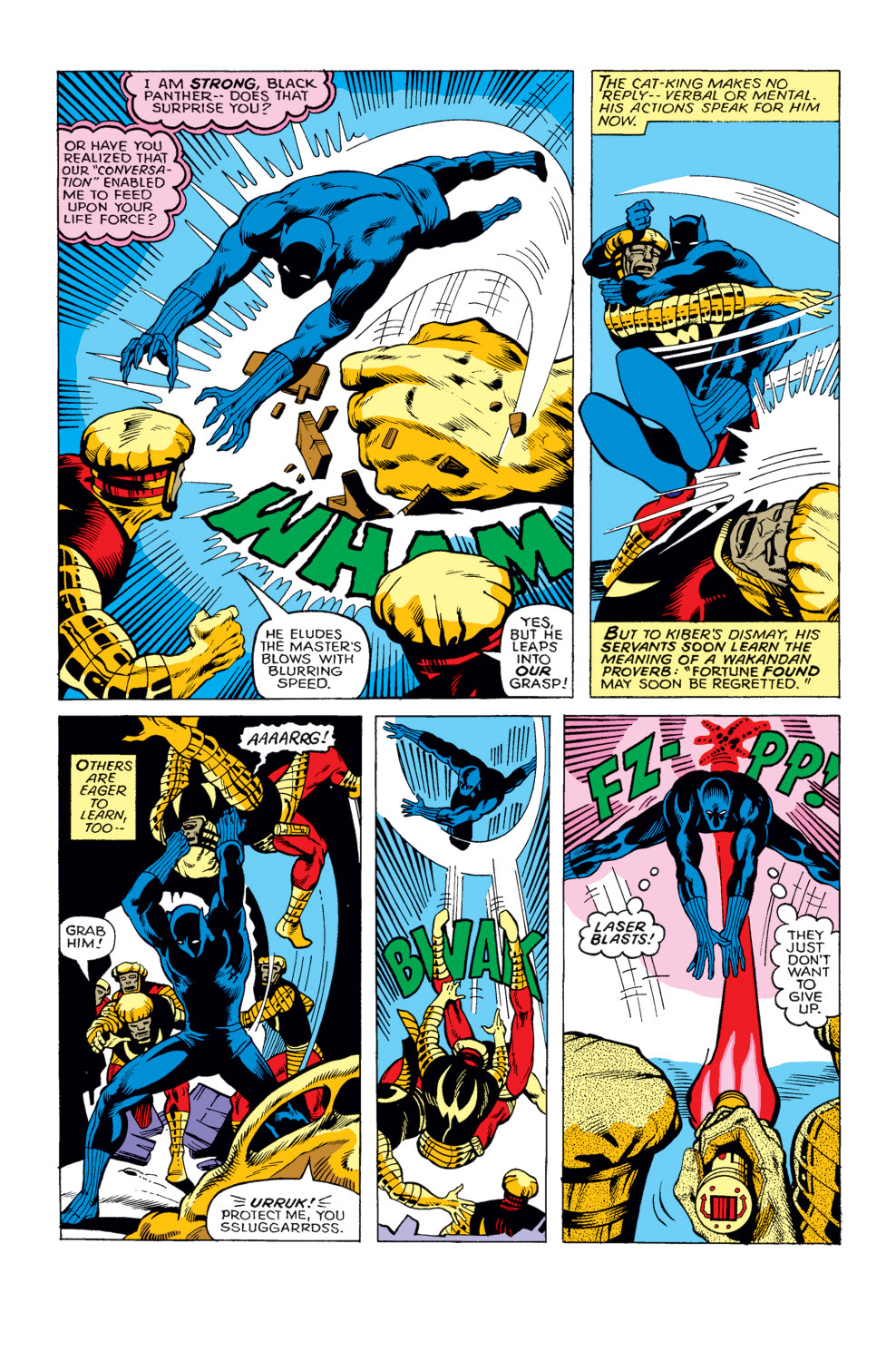 Read online Black Panther (1977) comic -  Issue #13 - 6