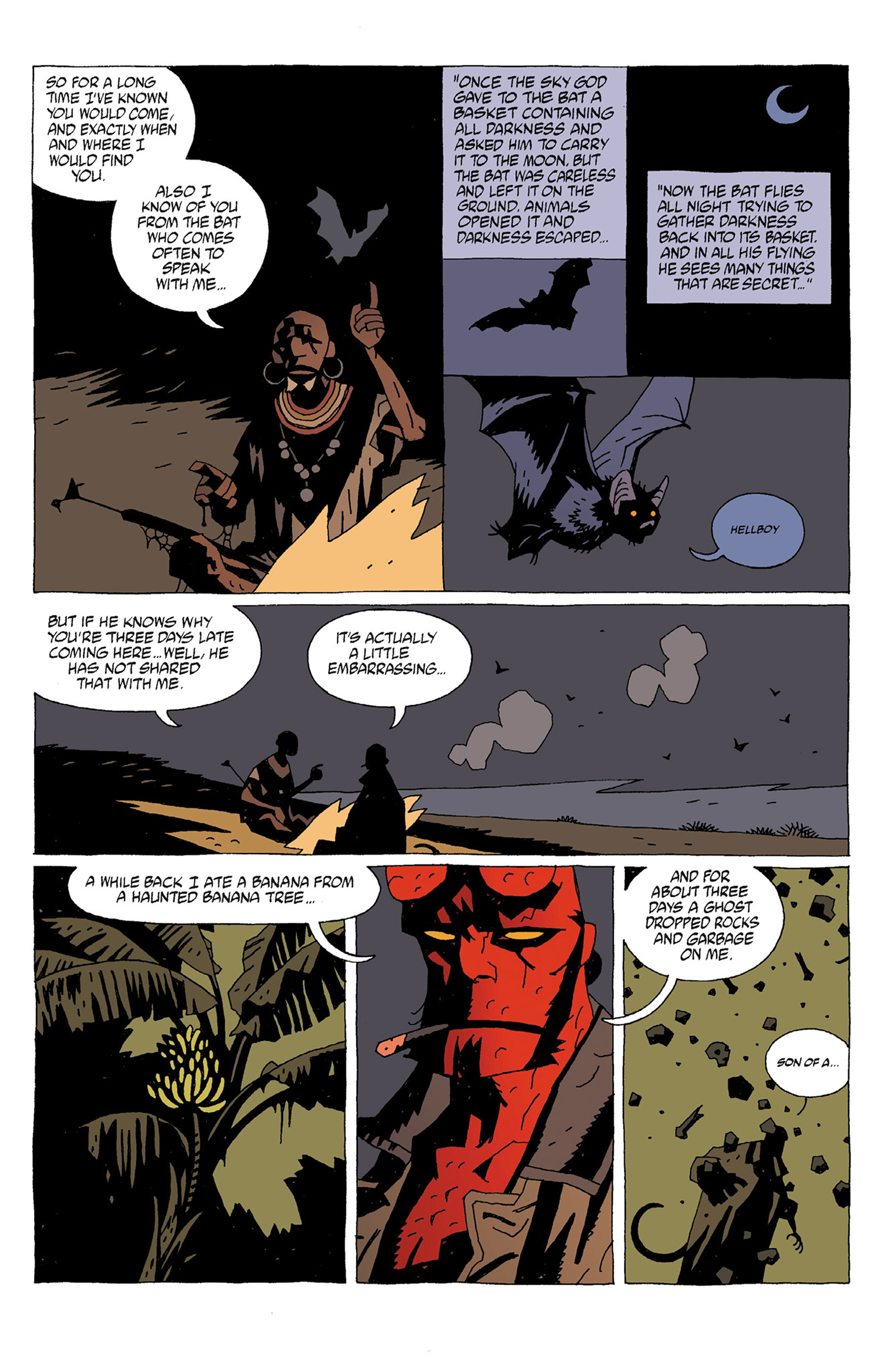 Read online Hellboy: Strange Places comic -  Issue # TPB - 13