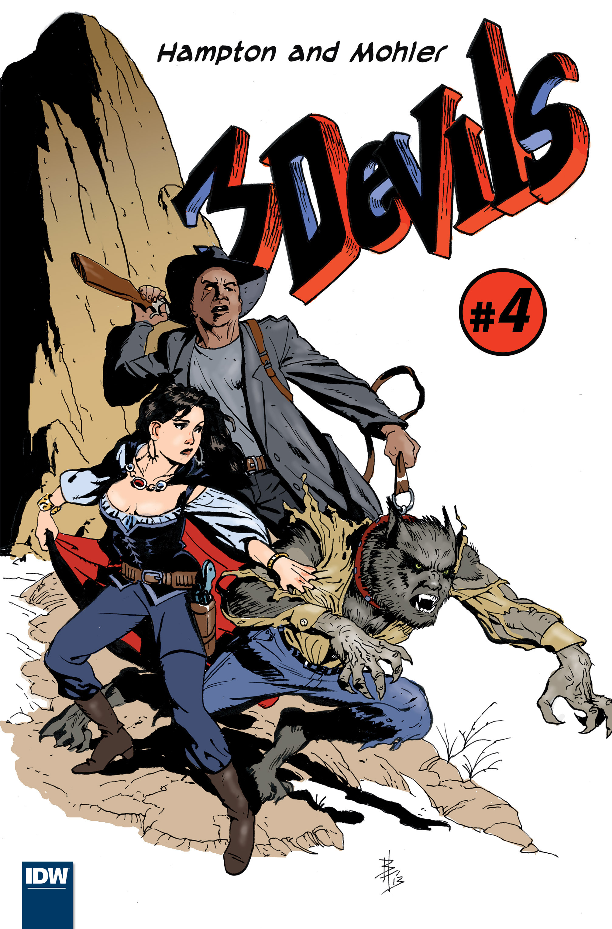 Read online 3 Devils comic -  Issue #4 - 1