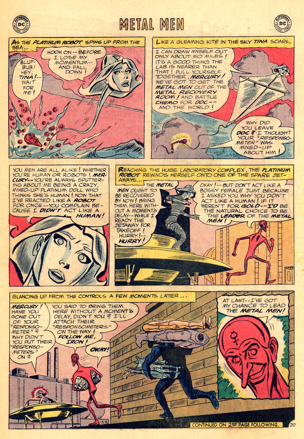 Read online Metal Men (1963) comic -  Issue #14 - 27