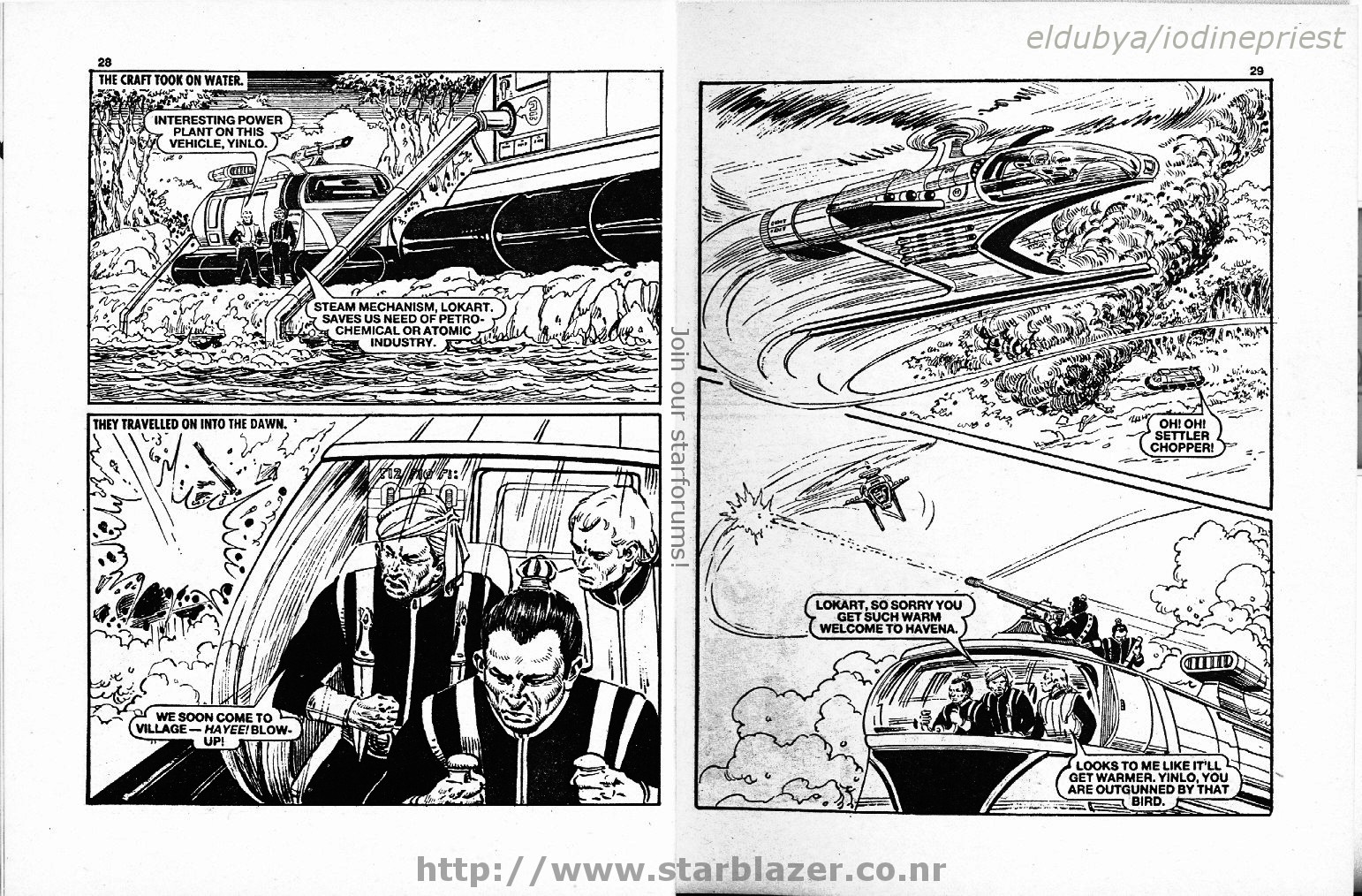 Read online Starblazer comic -  Issue #268 - 16