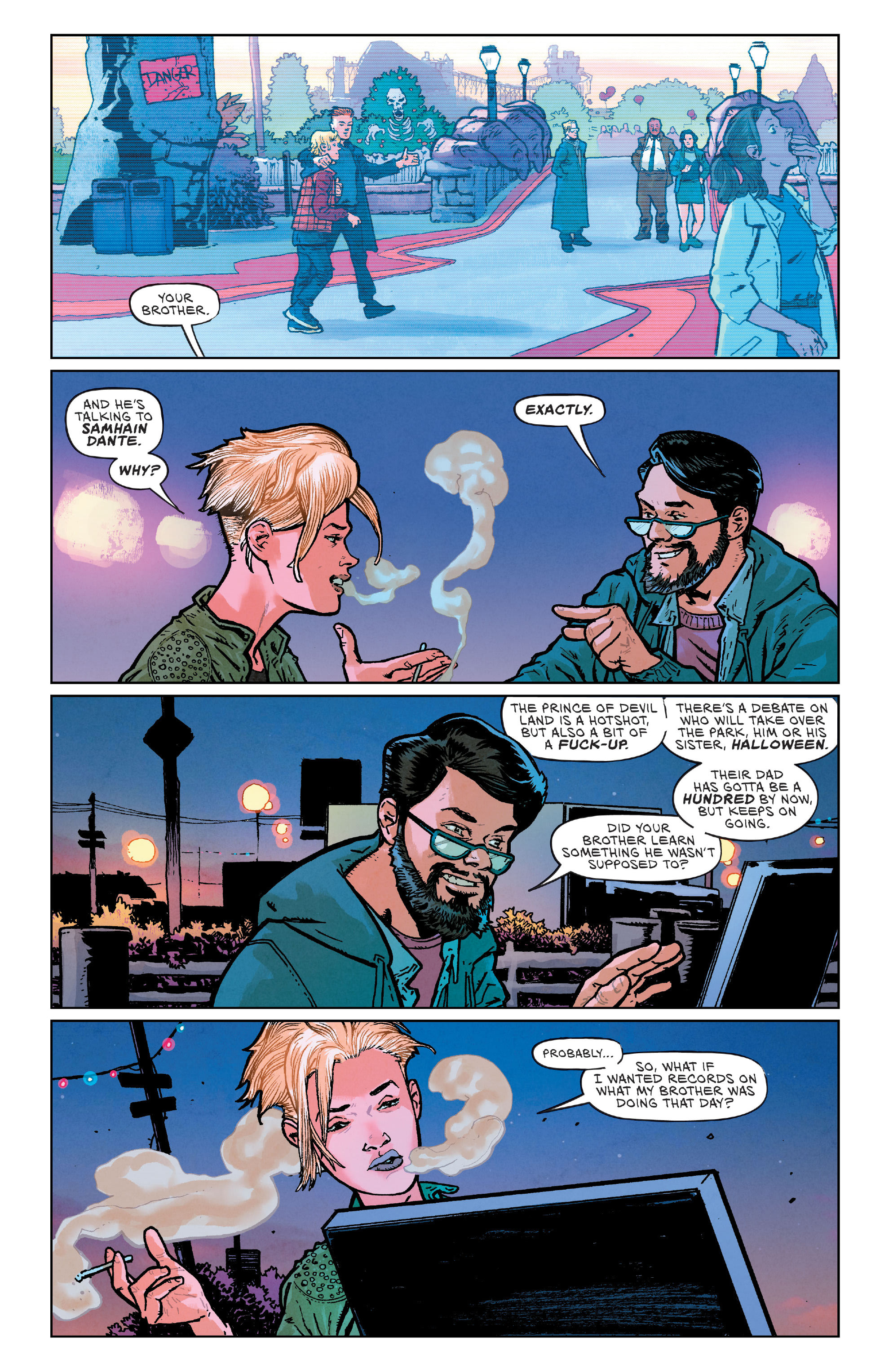Read online Dark Ride comic -  Issue #3 - 10