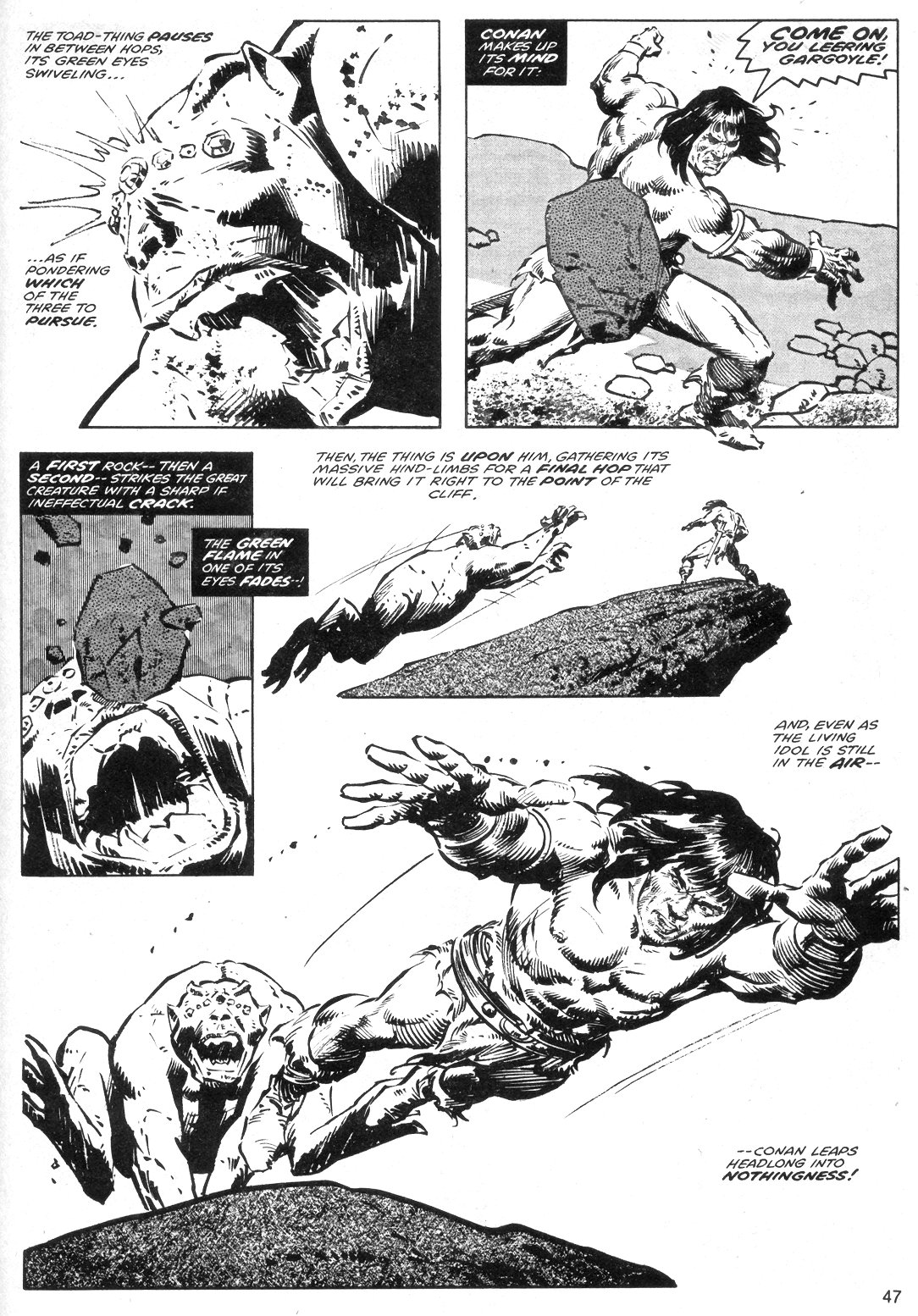 Read online The Savage Sword Of Conan comic -  Issue #40 - 47