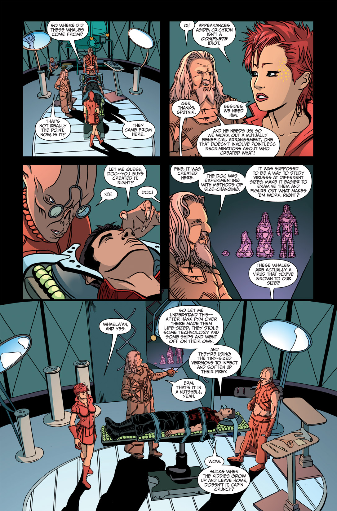 Read online Farscape: Strange Detractors comic -  Issue #3 - 10