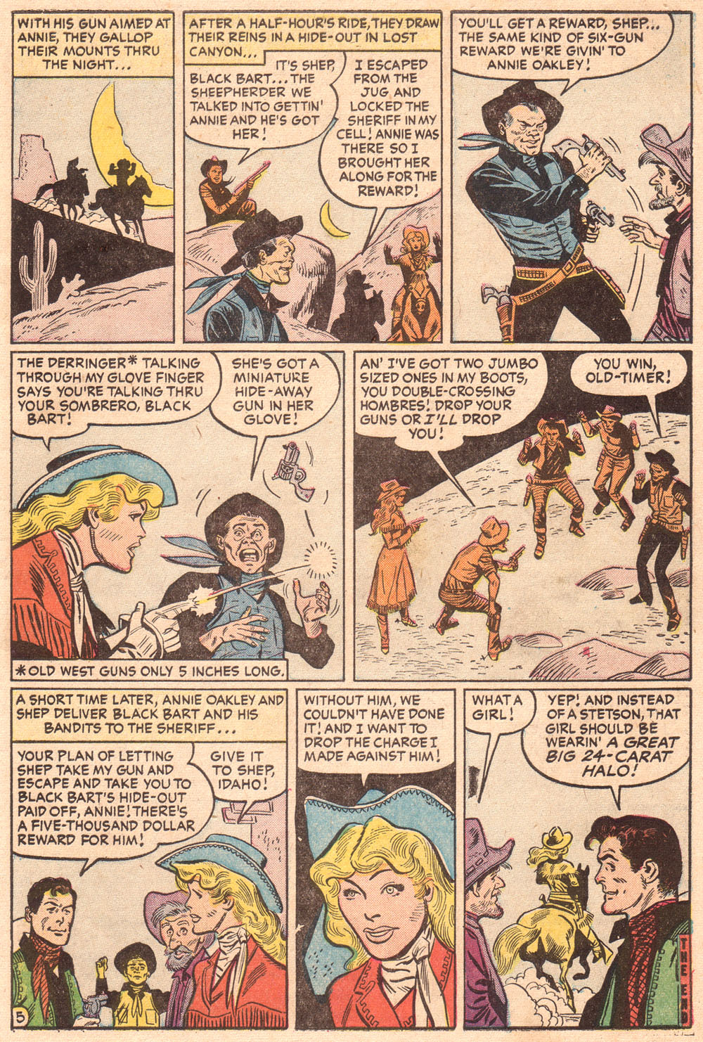 Read online Annie Oakley comic -  Issue #9 - 8