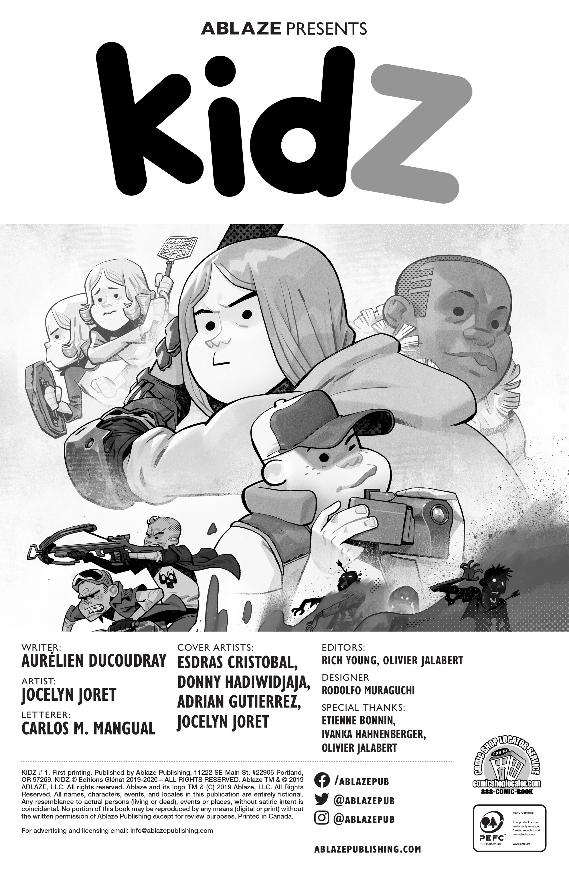 Read online Kidz comic -  Issue #1 - 2