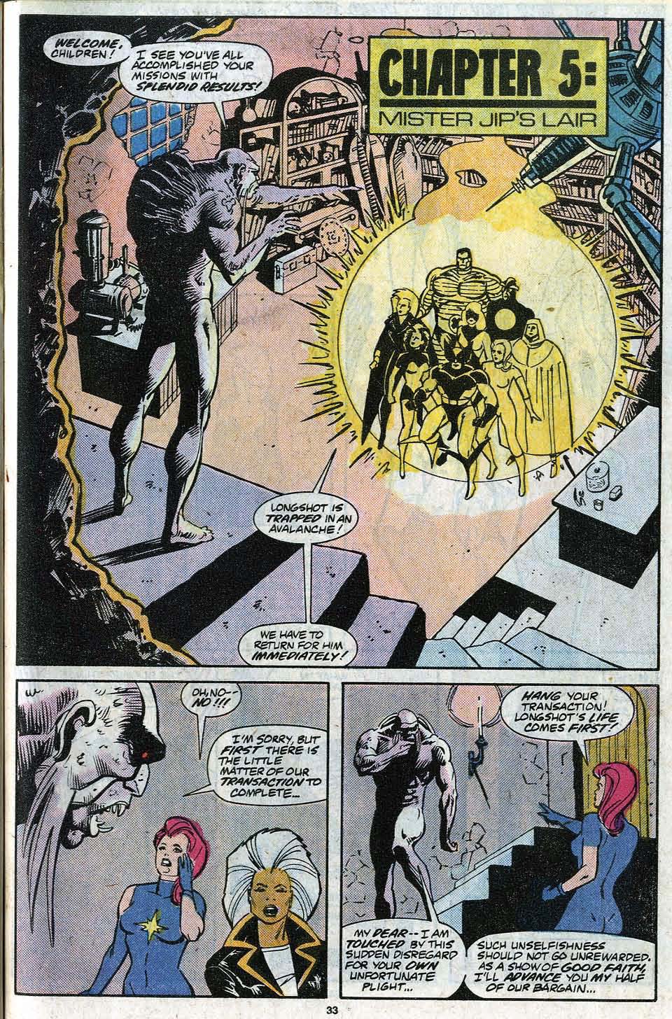 Read online X-Men Annual comic -  Issue #13 - 35