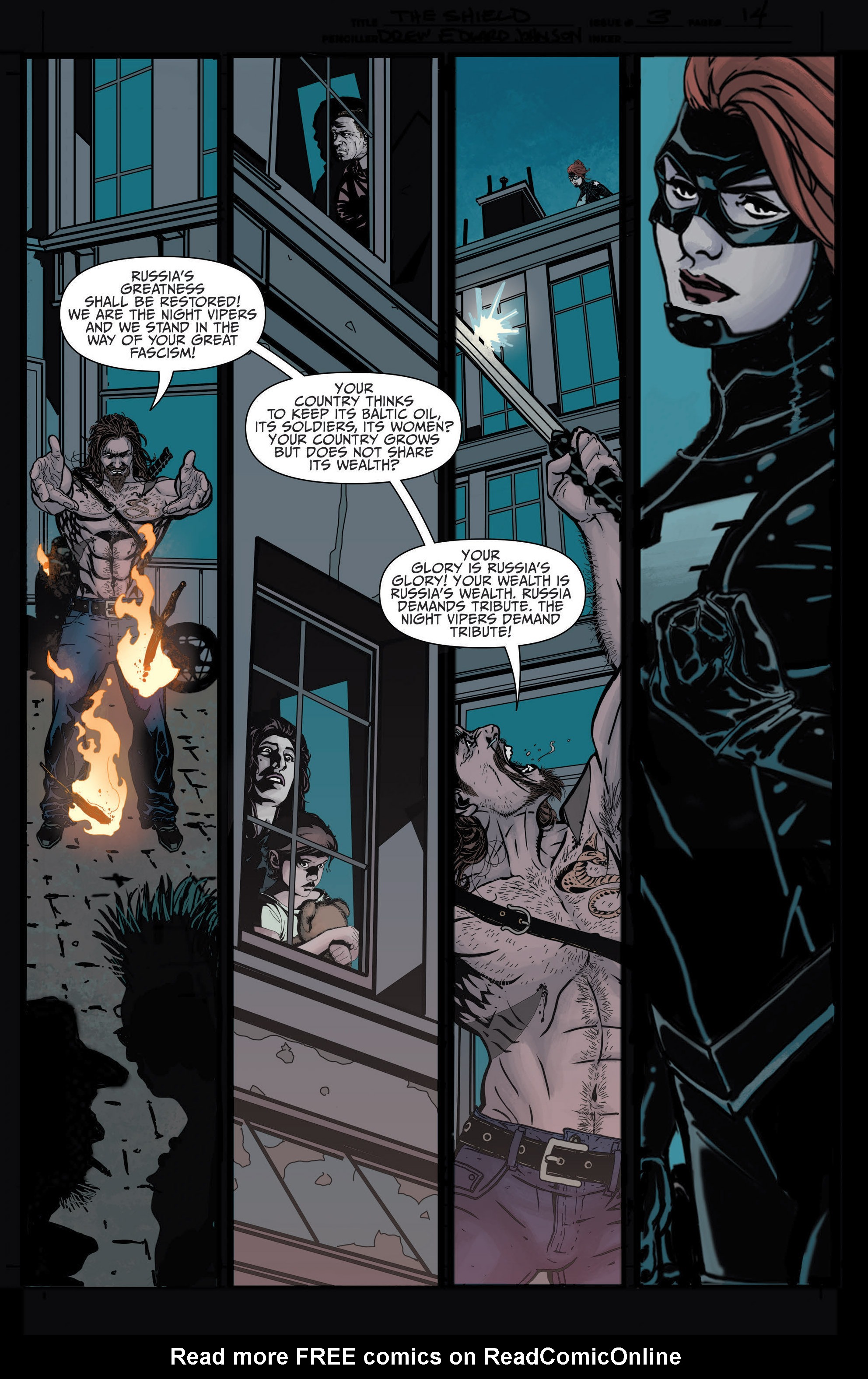 Read online The Shield comic -  Issue #3 - 16