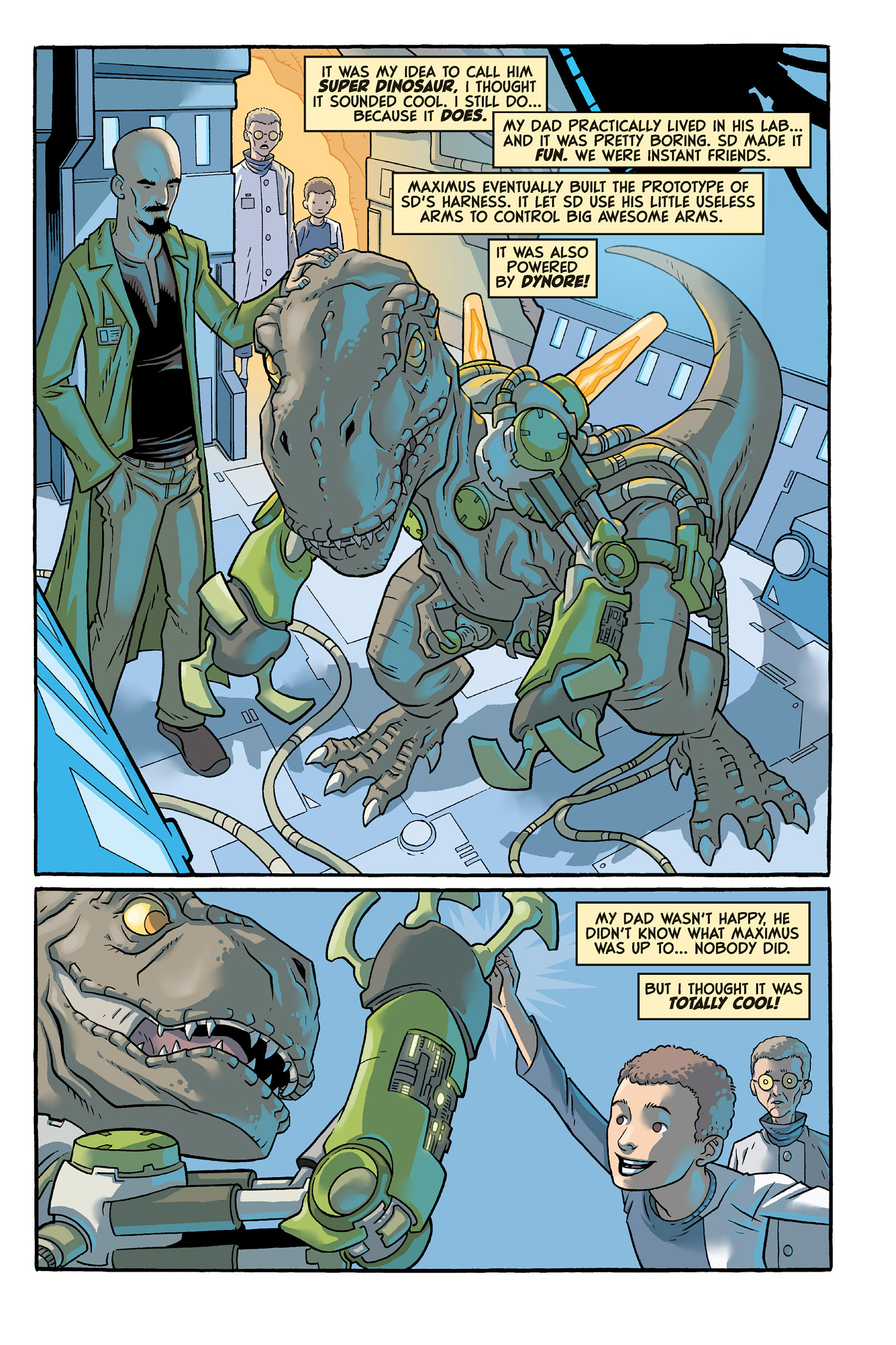 Read online Super Dinosaur (2011) comic -  Issue # _TPB 1 - 38