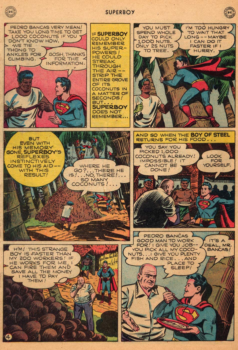Read online Superboy (1949) comic -  Issue #2 - 34