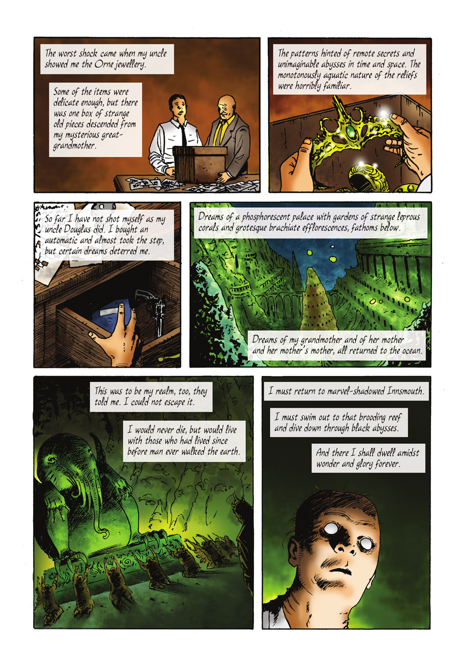 Read online The Lovecraft Anthology comic -  Issue # TPB 1 - 89
