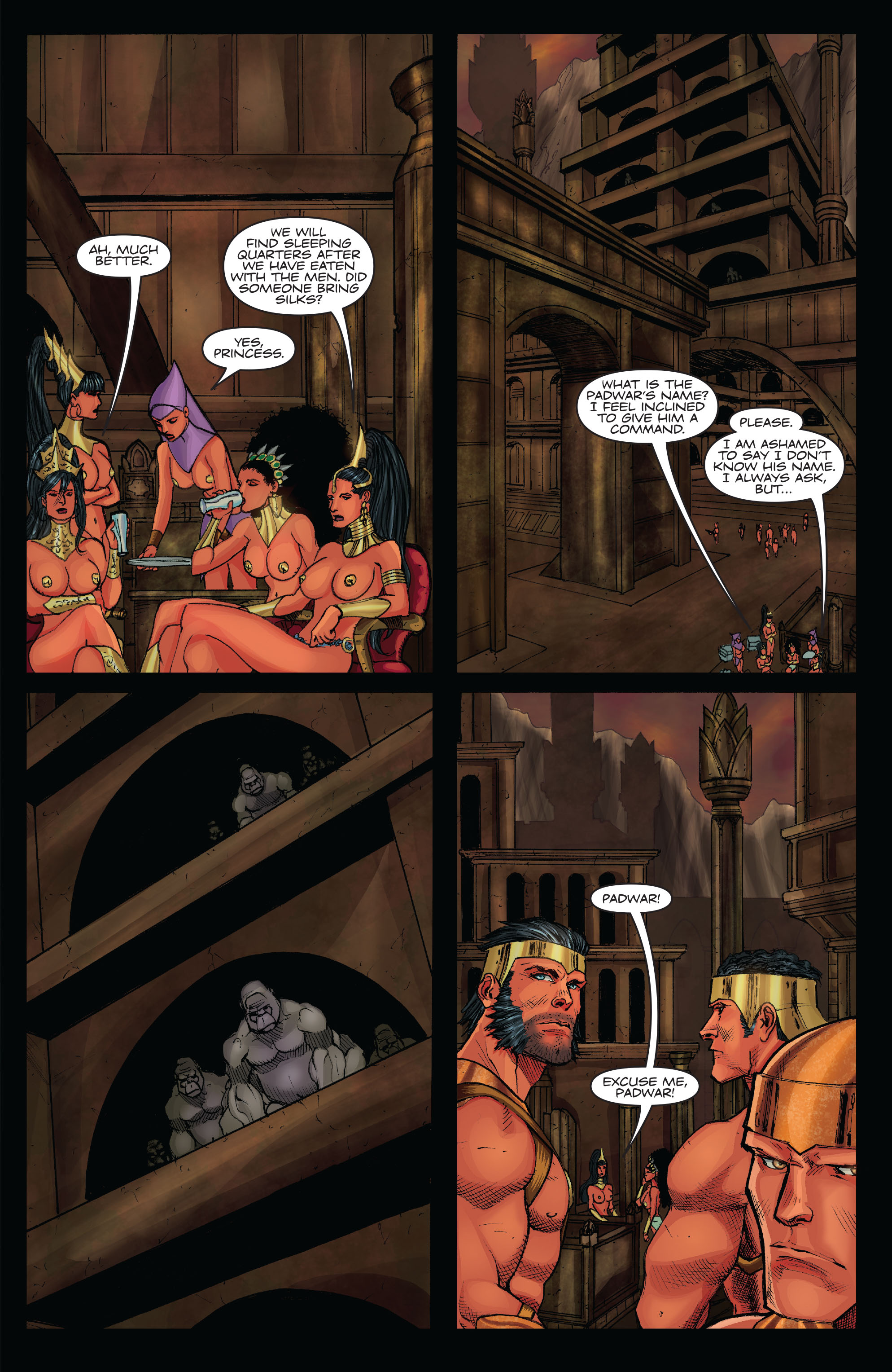 Read online Dejah Thoris and the White Apes of Mars comic -  Issue # _TPB - 19