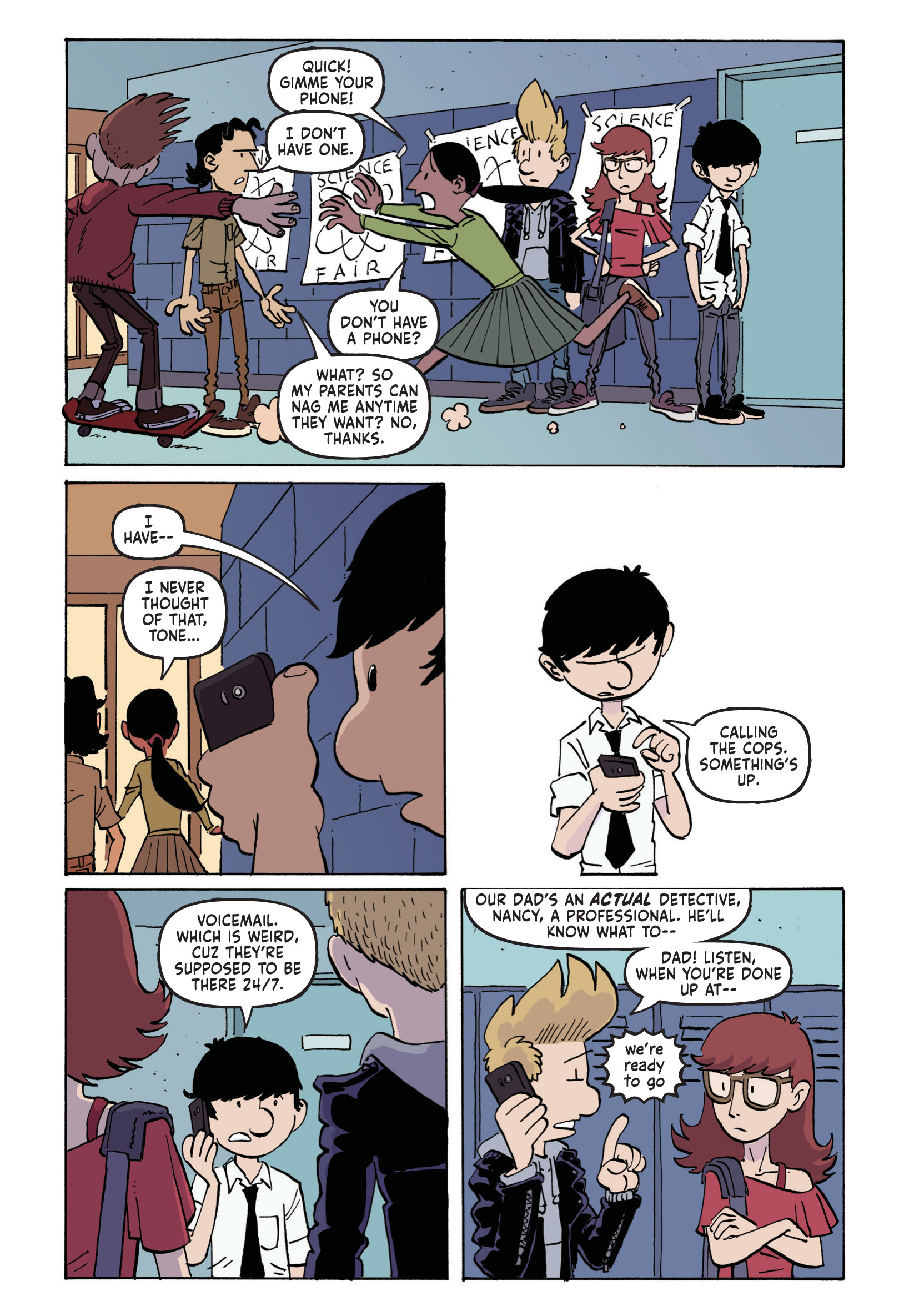 Read online Nancy Drew & the Hardy Boys: The Mystery of the Missing Adults! comic -  Issue # TPB - 18