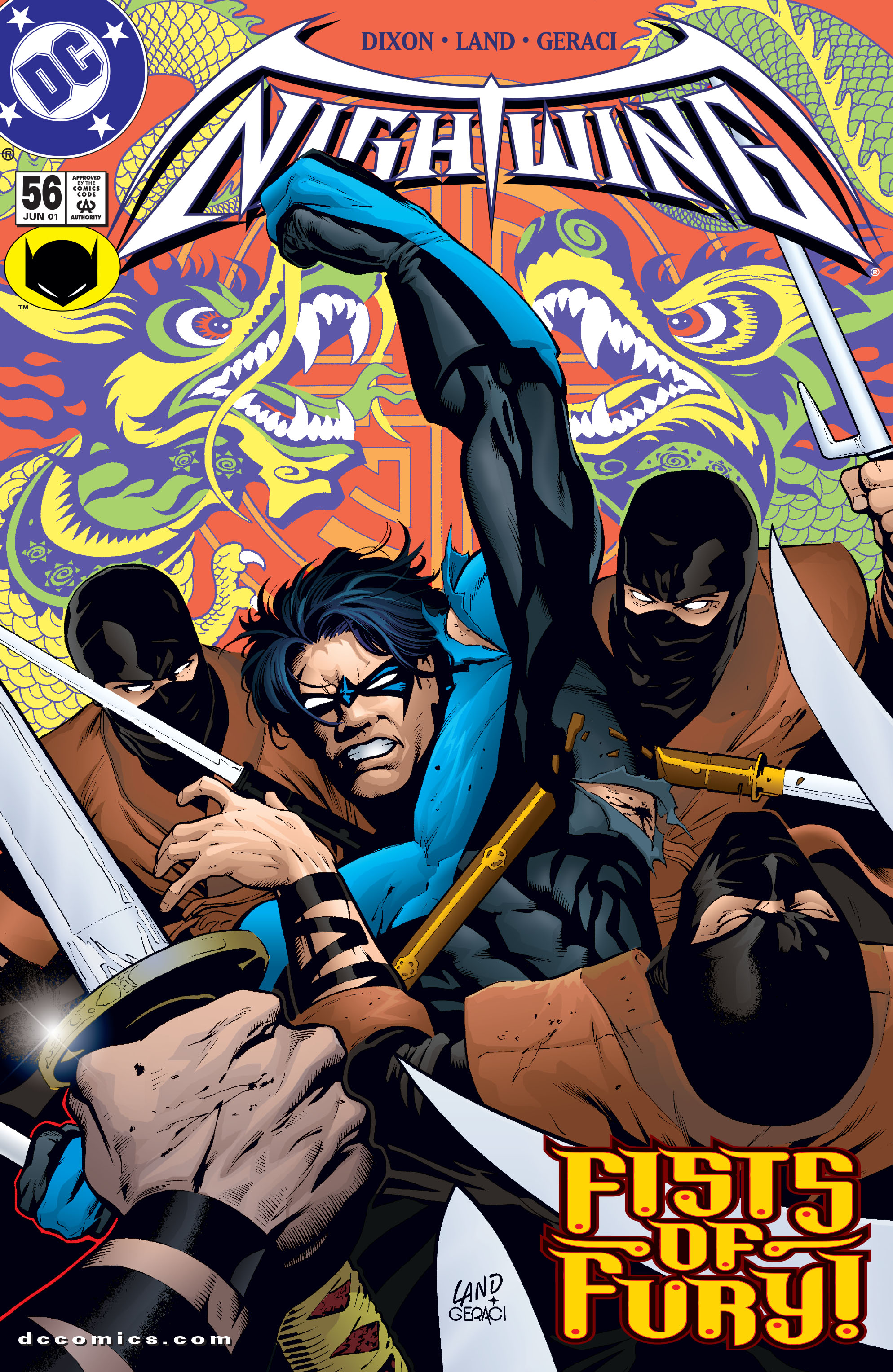 Read online Nightwing (1996) comic -  Issue #56 - 1