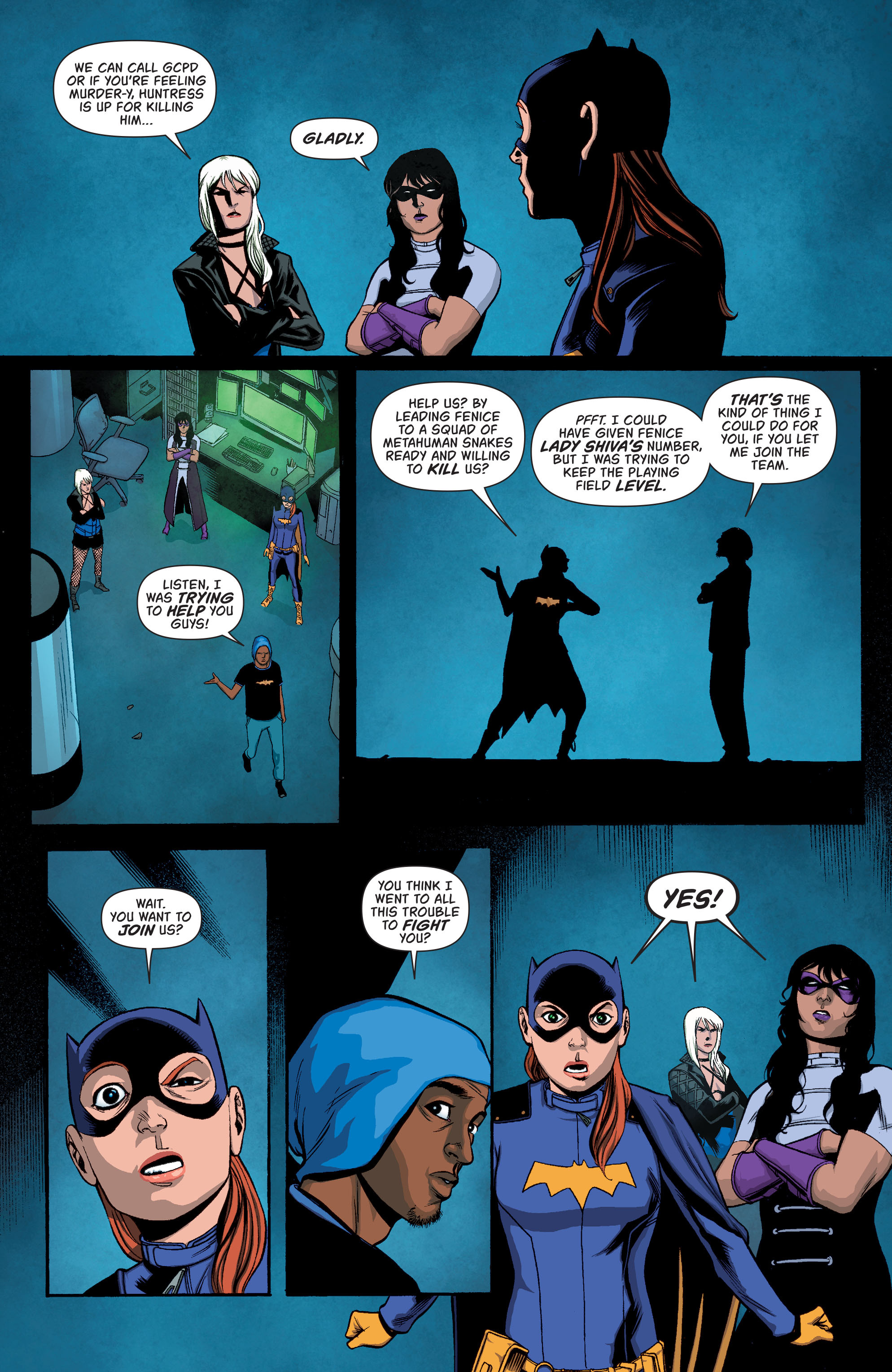 Read online Batgirl and the Birds of Prey comic -  Issue #5 - 11