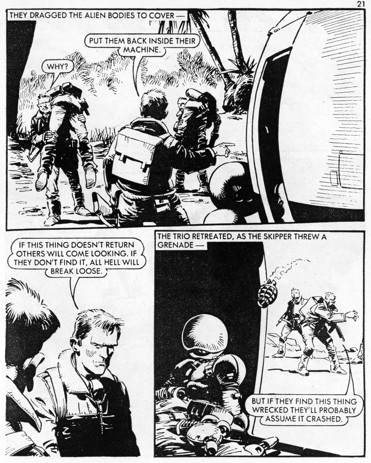 Read online Starblazer comic -  Issue #105 - 21