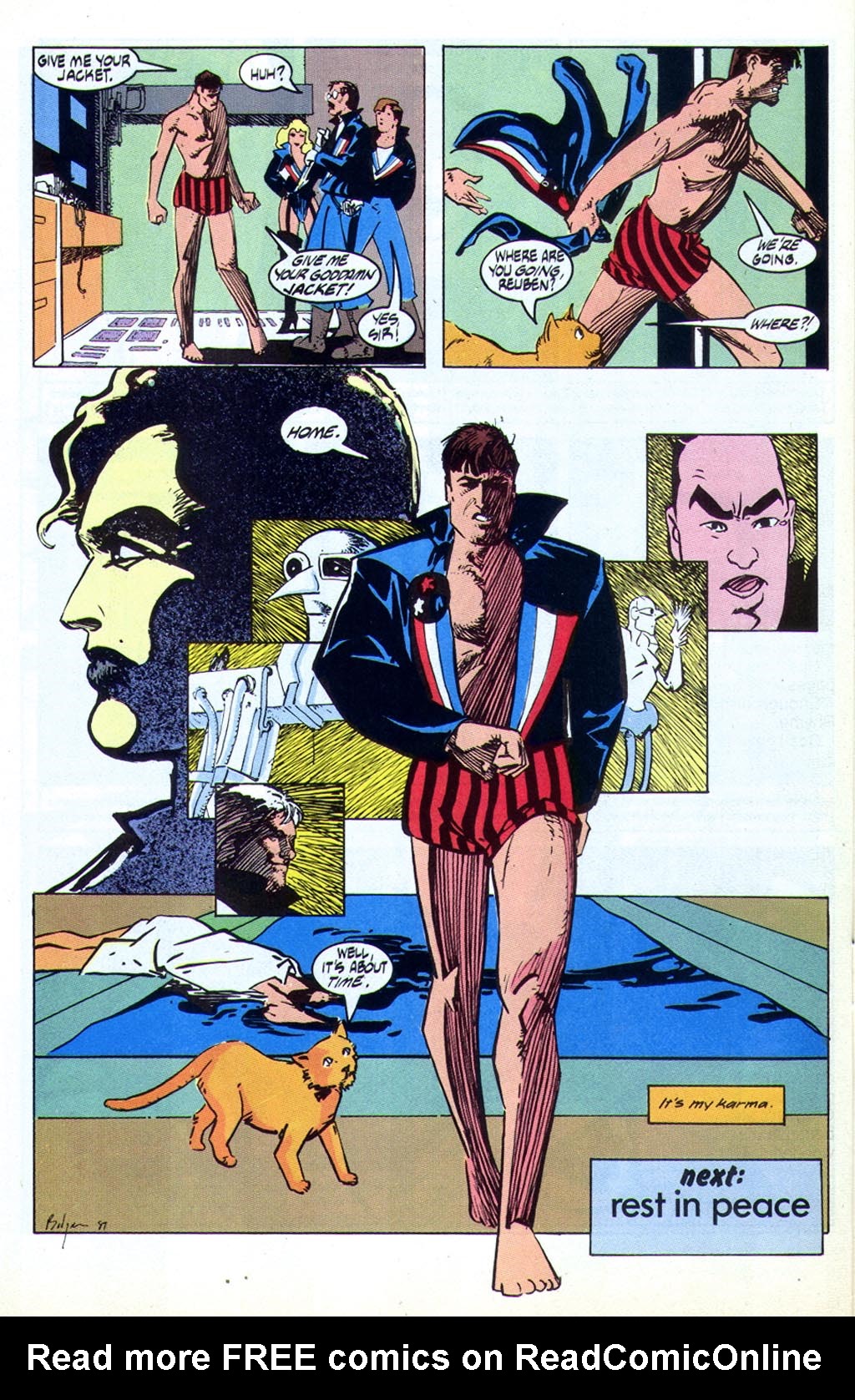 Read online American Flagg! comic -  Issue #44 - 31