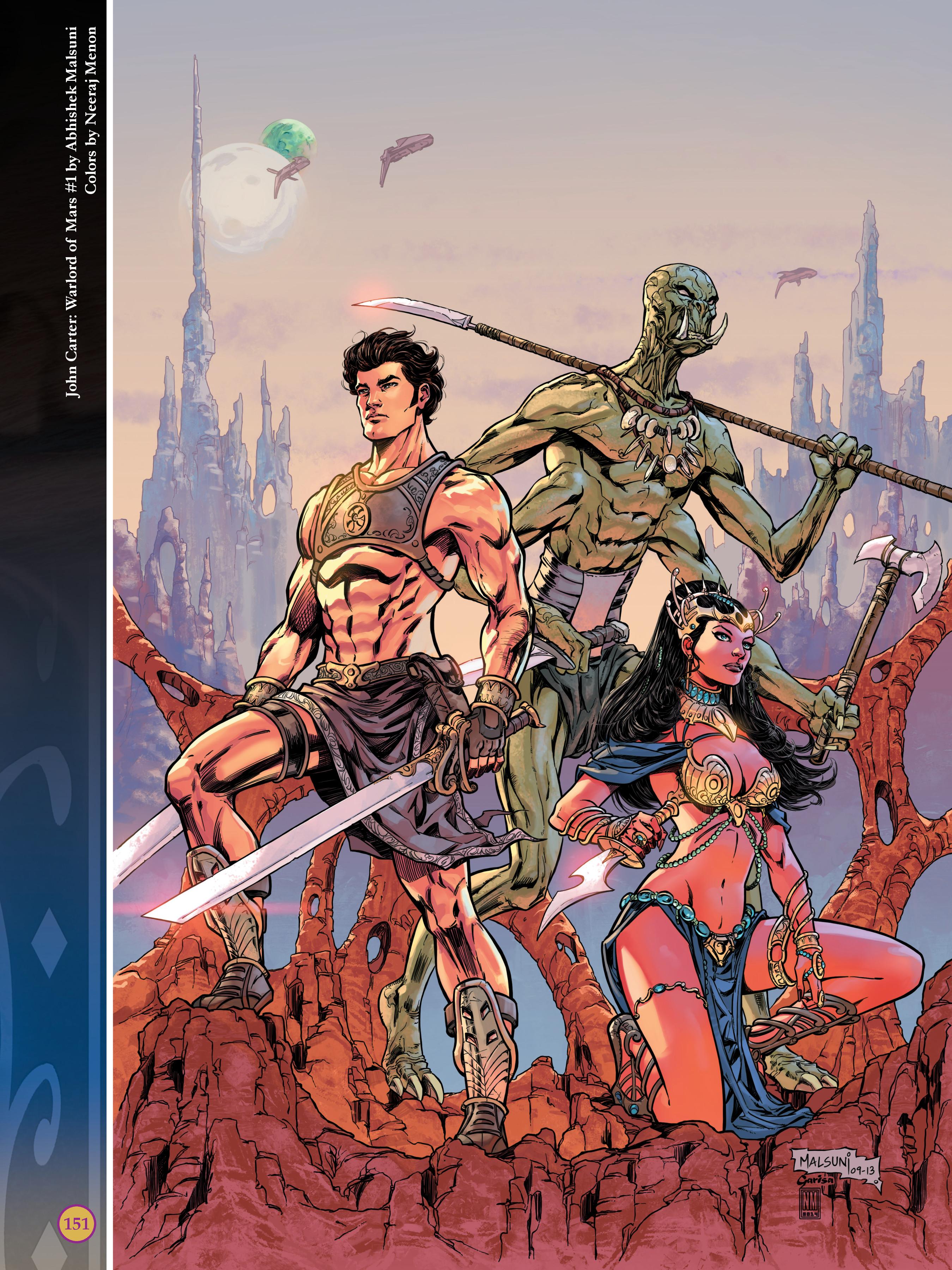 Read online The Art of Dejah Thoris and the Worlds of Mars comic -  Issue # TPB 2 (Part 2) - 50