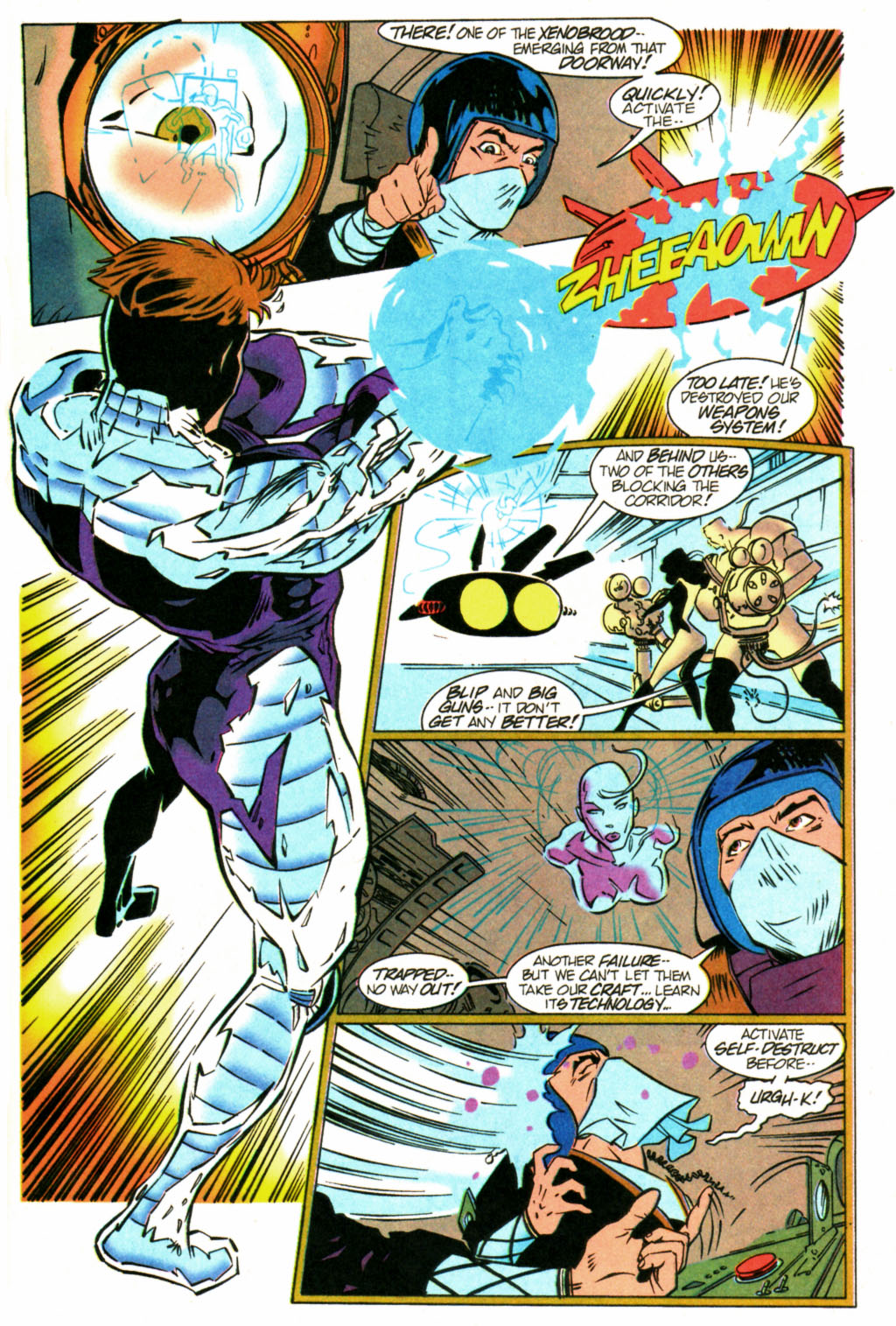 Read online Xenobrood comic -  Issue #5 - 22
