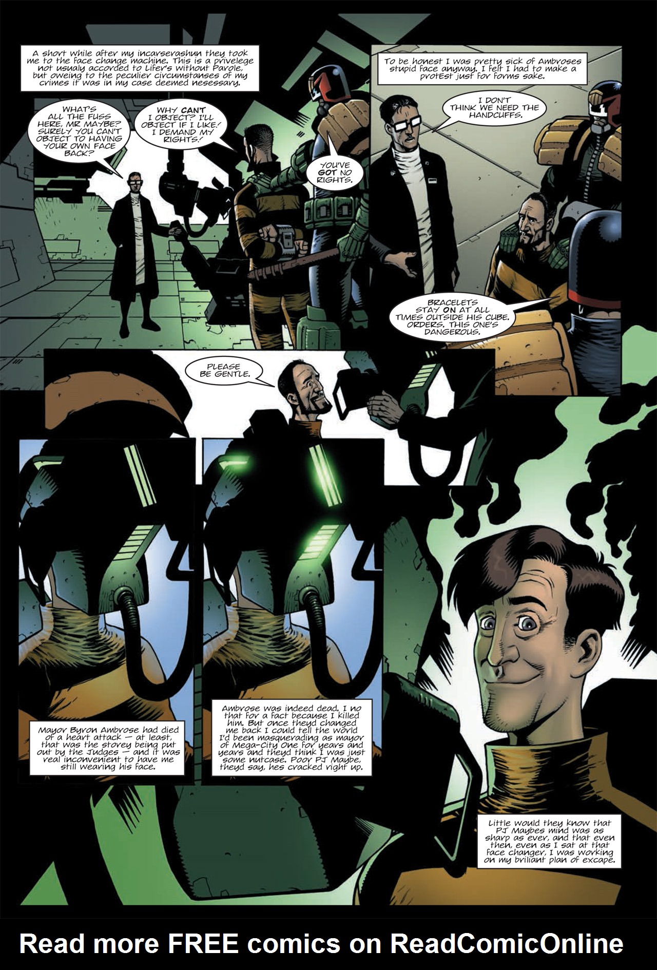 Read online Judge Dredd: Day of Chaos - The Fourth Faction comic -  Issue # TPB (Part 1) - 70