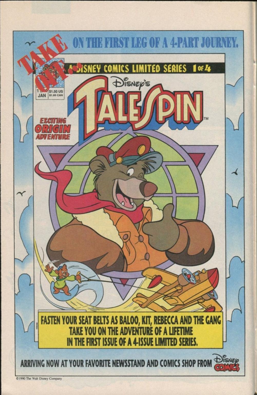 Disney's Tale Spin Limited Series: ''Take Off'' issue 1 - Page 30