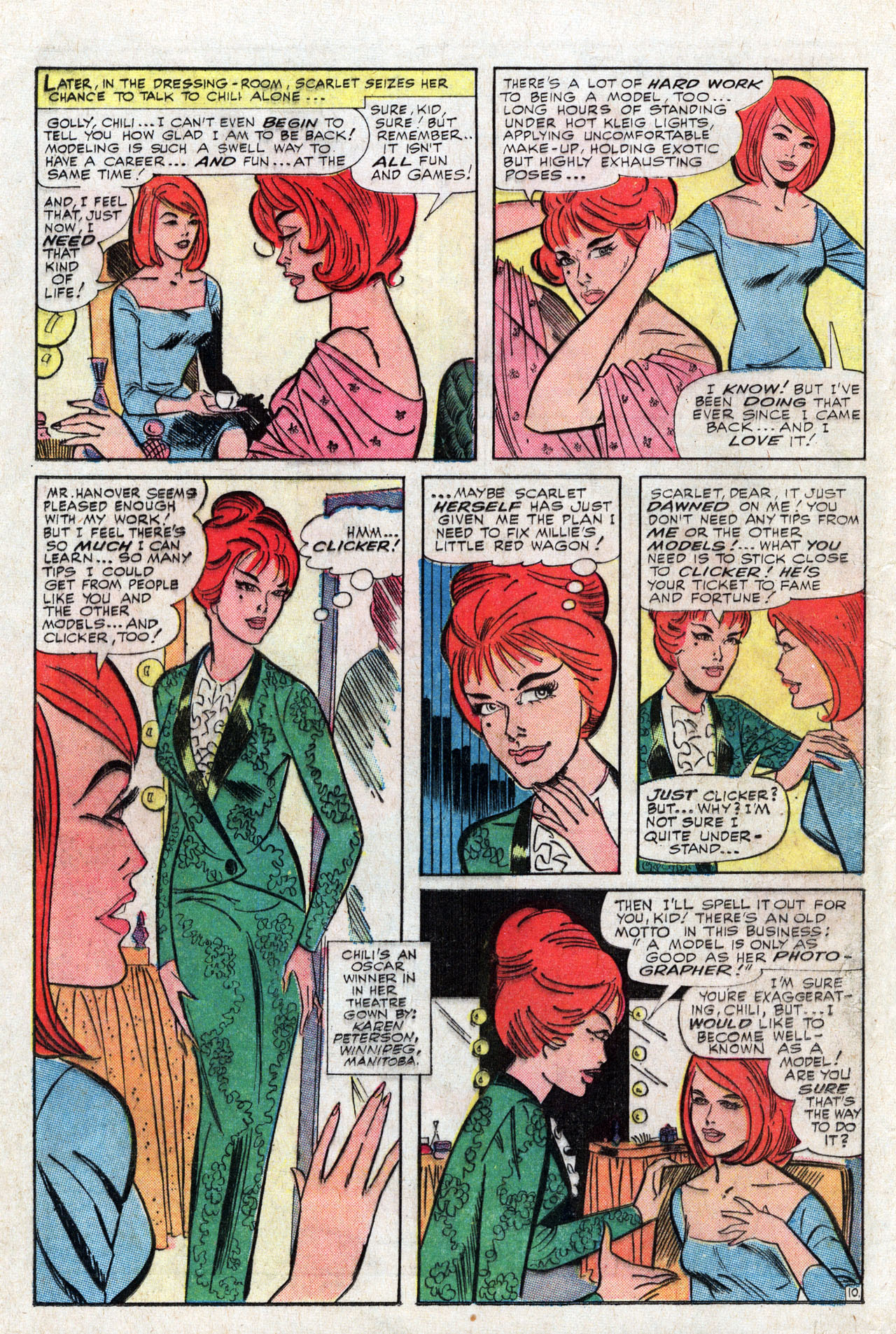 Read online Millie the Model comic -  Issue #134 - 16