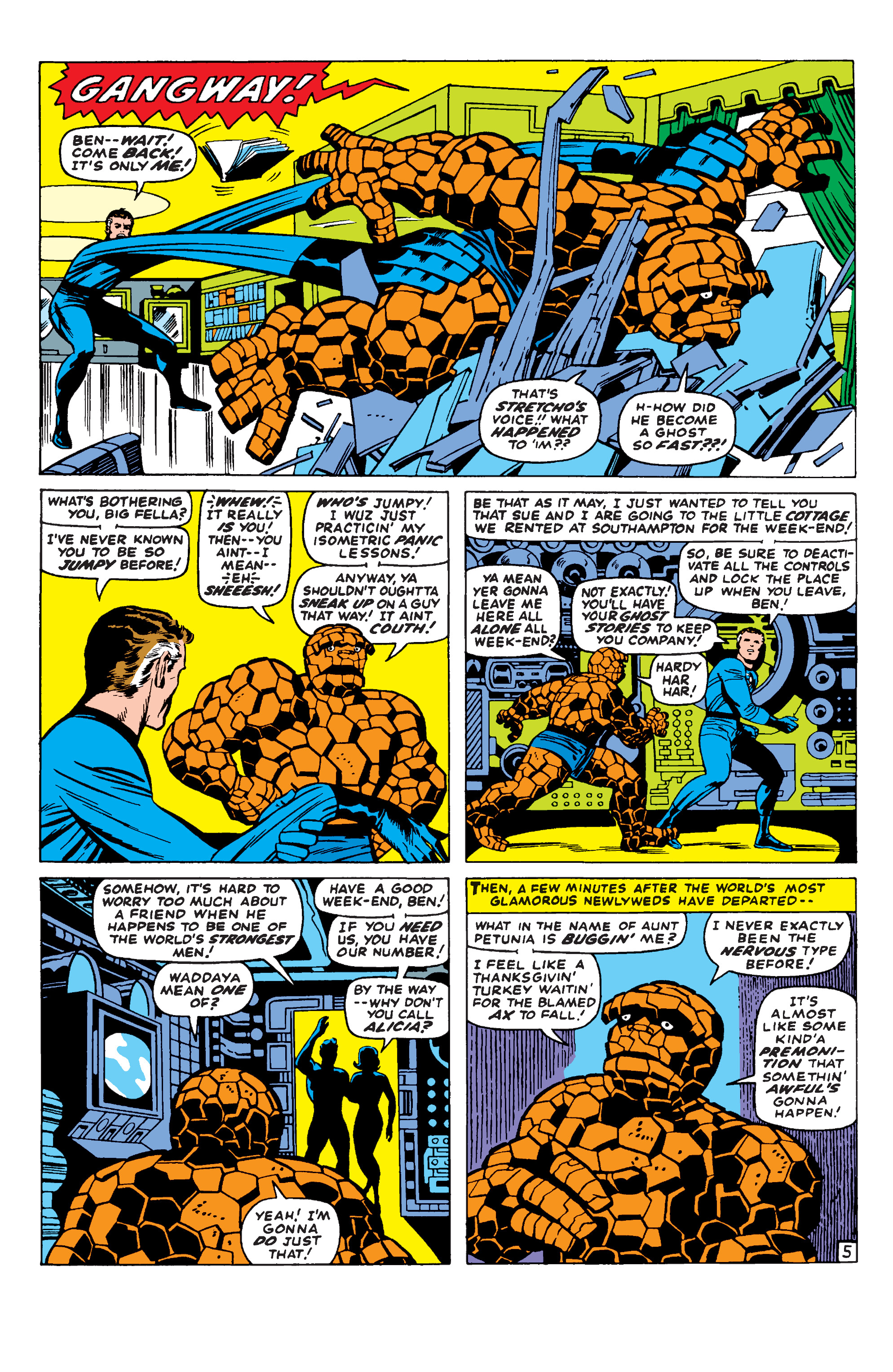 Read online Fantastic Four Epic Collection comic -  Issue # The Mystery of the Black Panther (Part 2) - 56