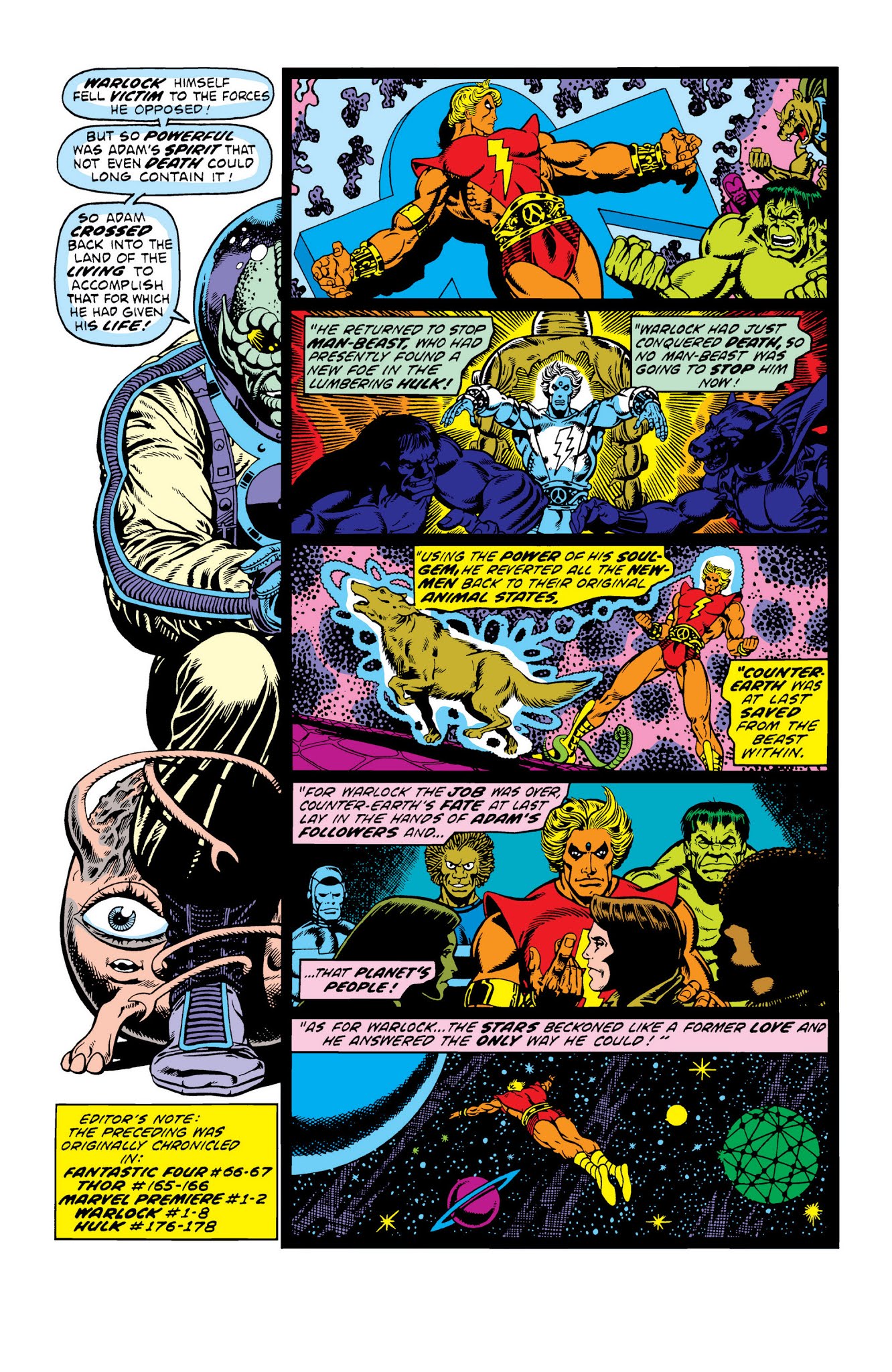 Read online Warlock by Jim Starlin comic -  Issue # TPB (Part 1) - 9
