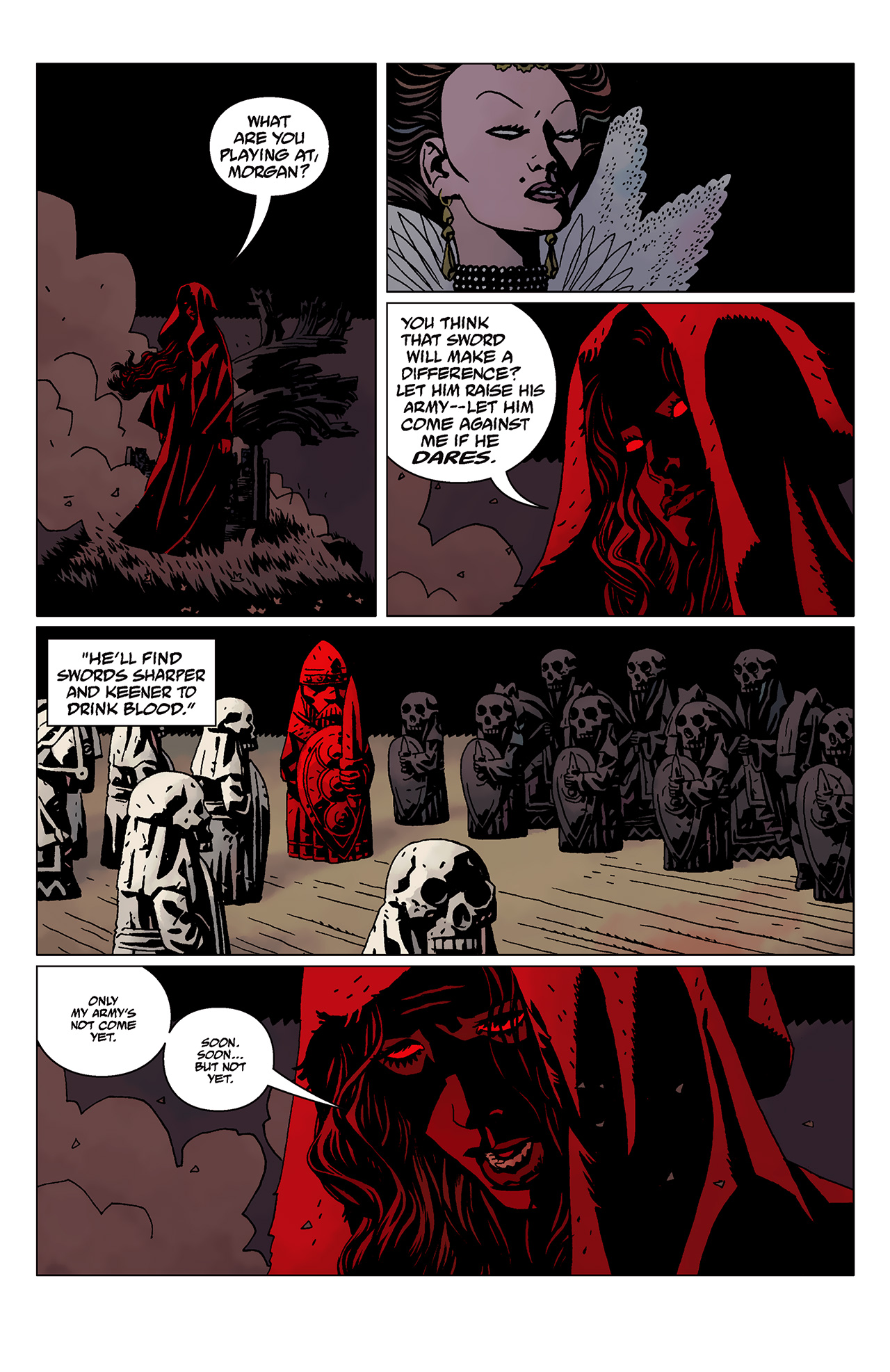 Read online Hellboy: The Wild Hunt comic -  Issue #8 - 16