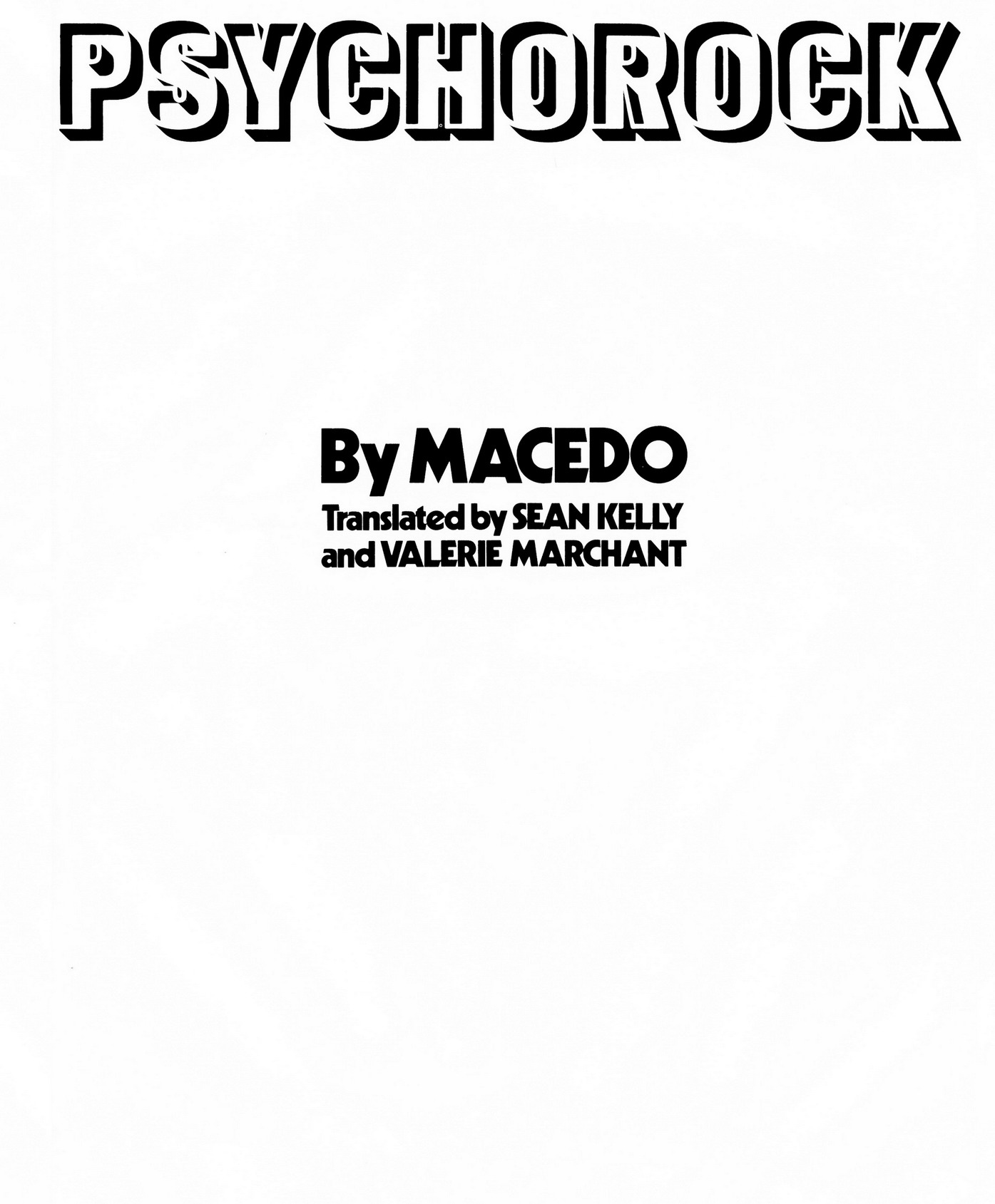 Read online Psychorock comic -  Issue # Full - 2