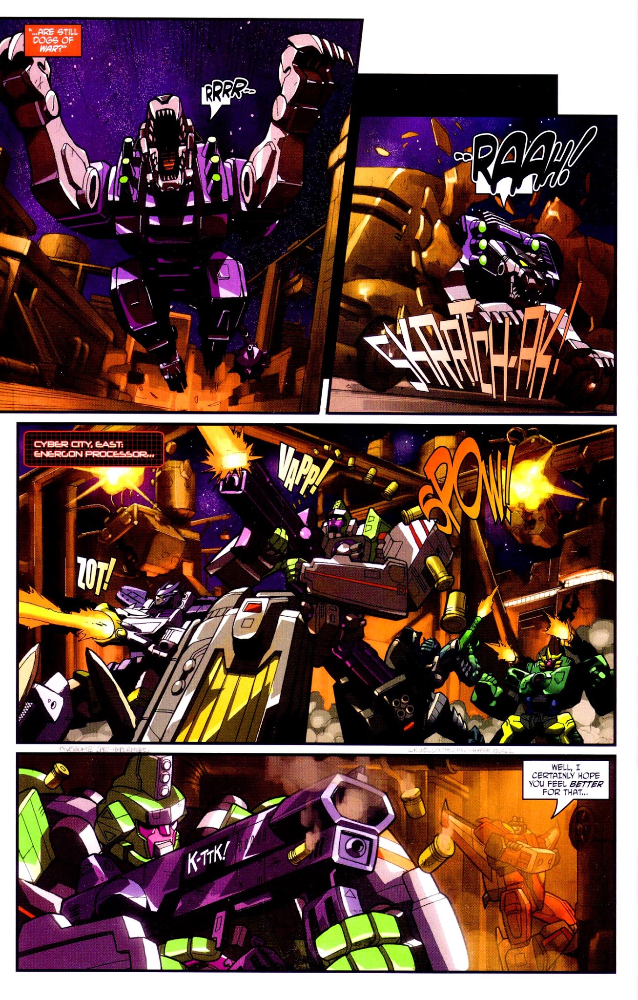 Read online Transformers Energon comic -  Issue #19 - 7