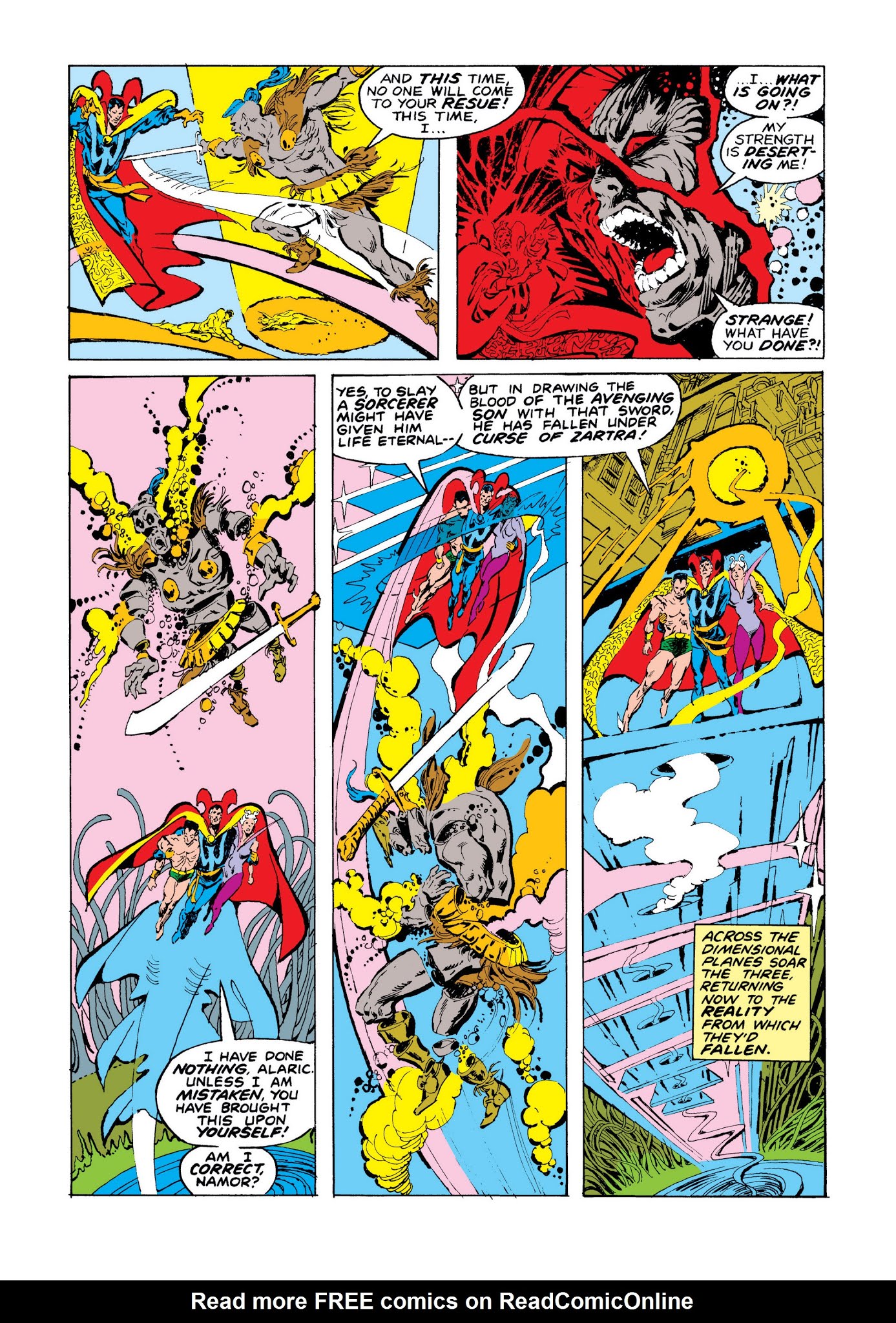 Read online Marvel Masterworks: Doctor Strange comic -  Issue # TPB 7 (Part 2) - 64