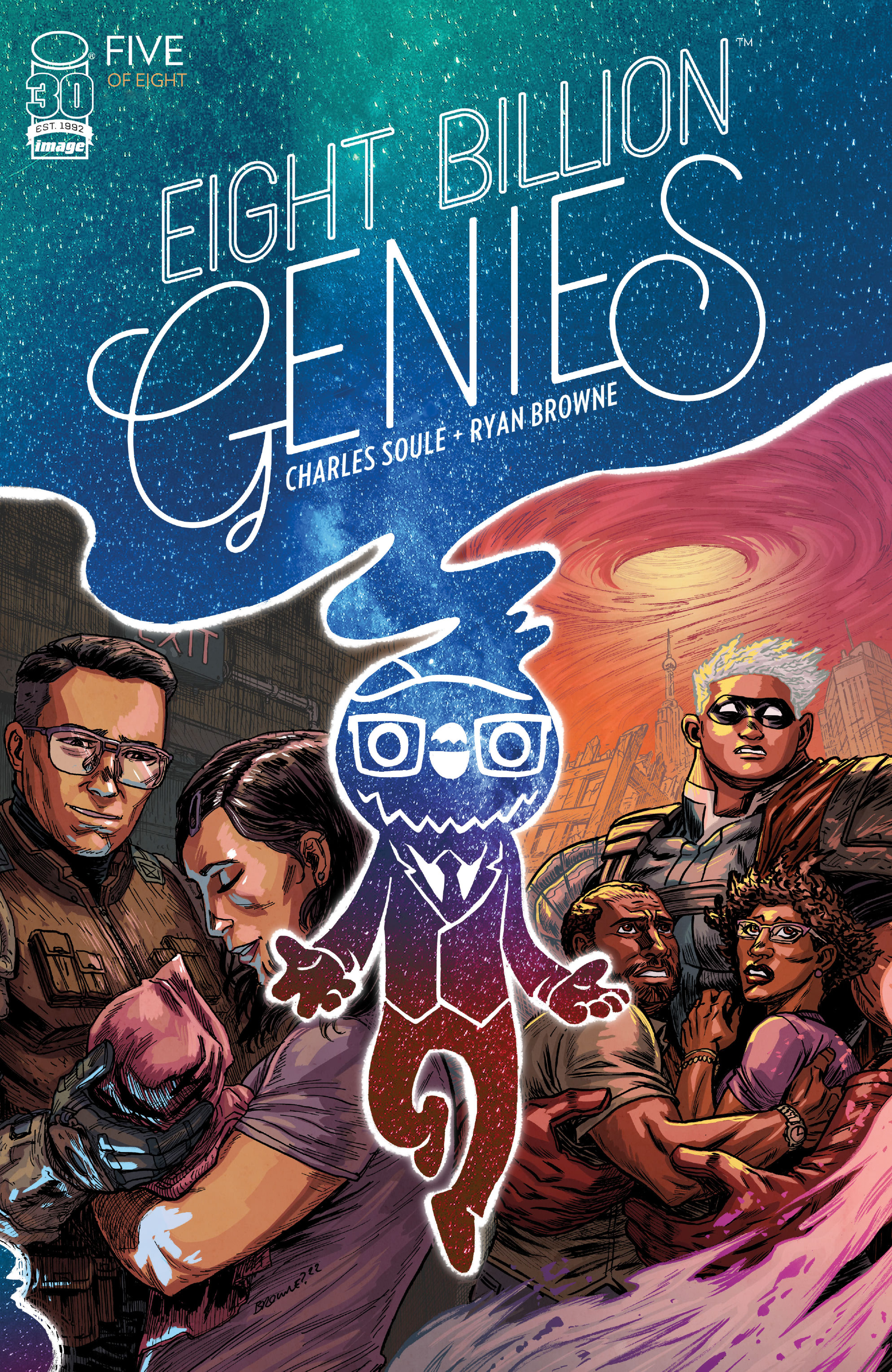 Read online Eight Billion Genies comic -  Issue #5 - 1