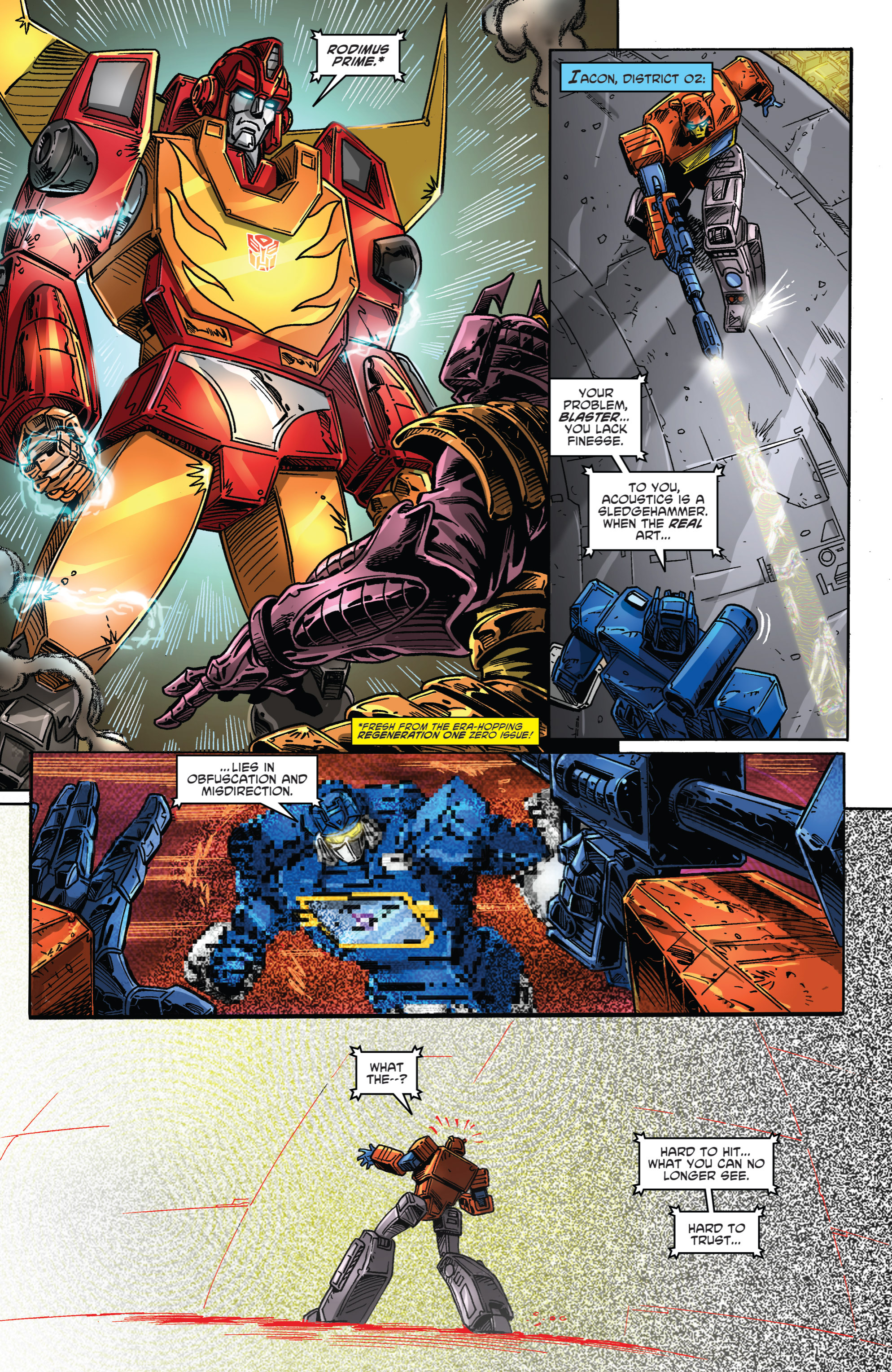 Read online The Transformers: Regeneration One comic -  Issue #95 - 20