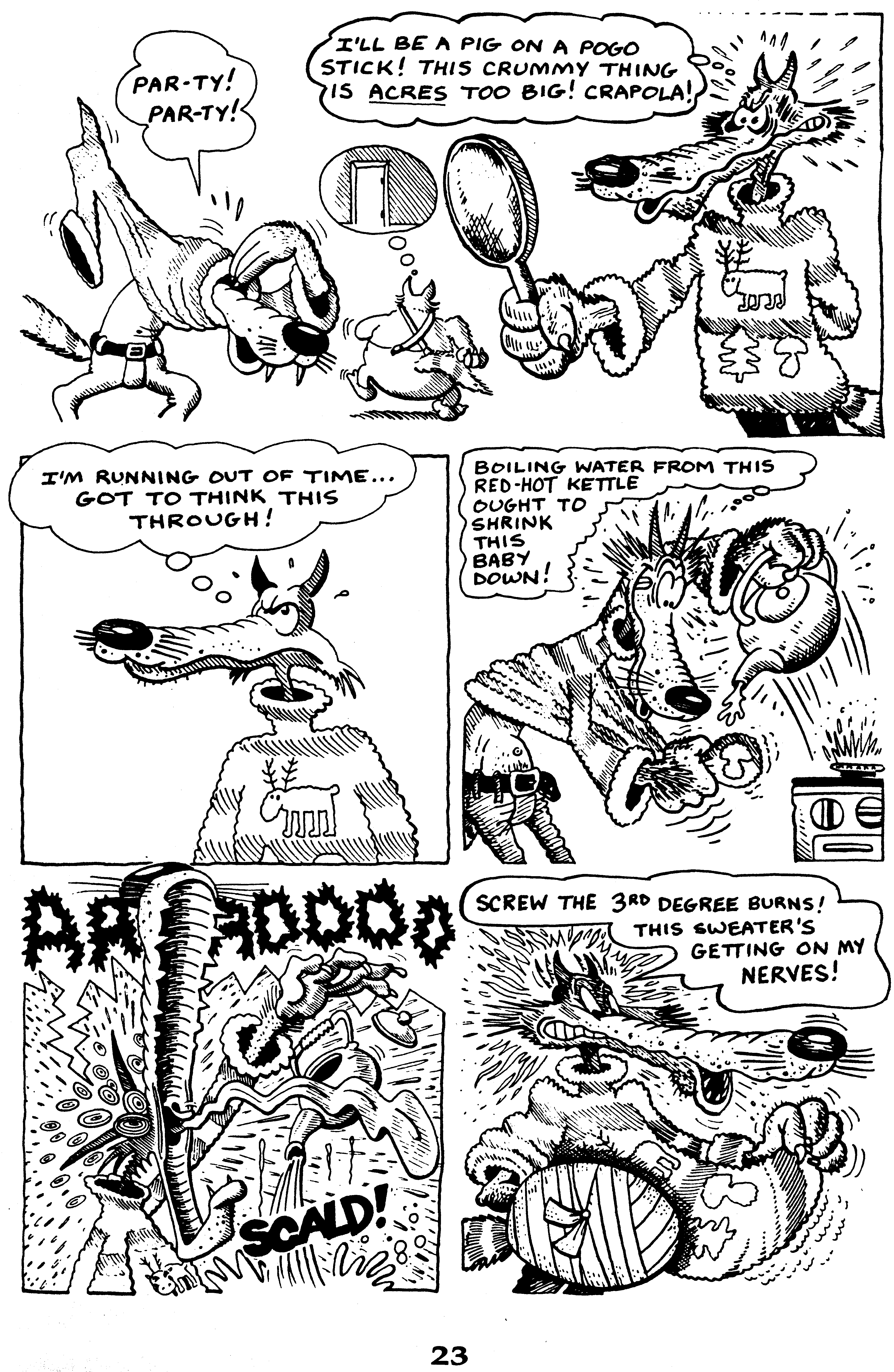 Read online Critters comic -  Issue #29 - 25