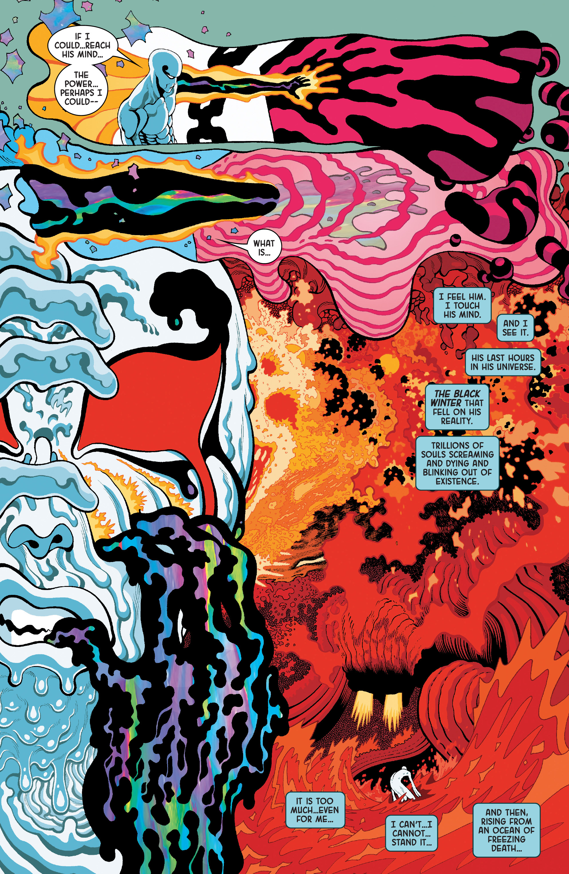 Read online Silver Surfer: Black comic -  Issue #4 - 12