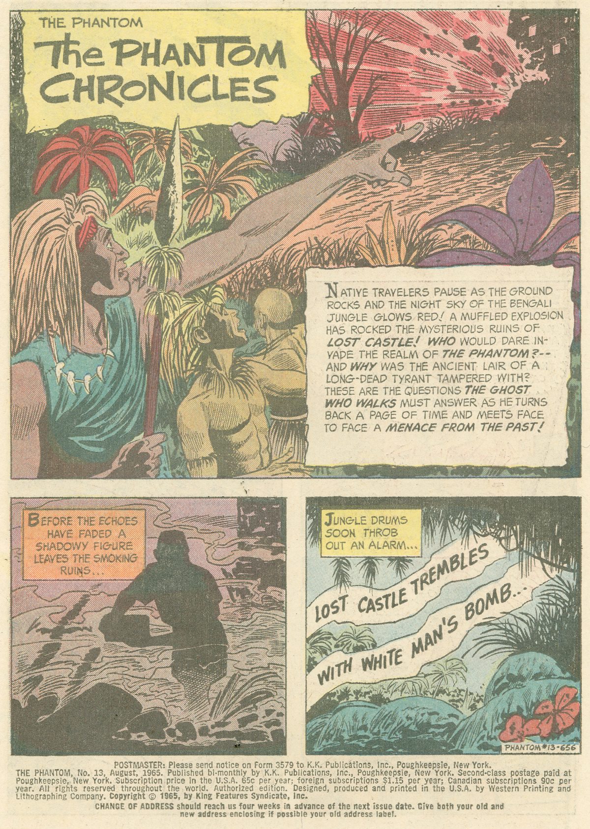 Read online The Phantom (1962) comic -  Issue #13 - 3