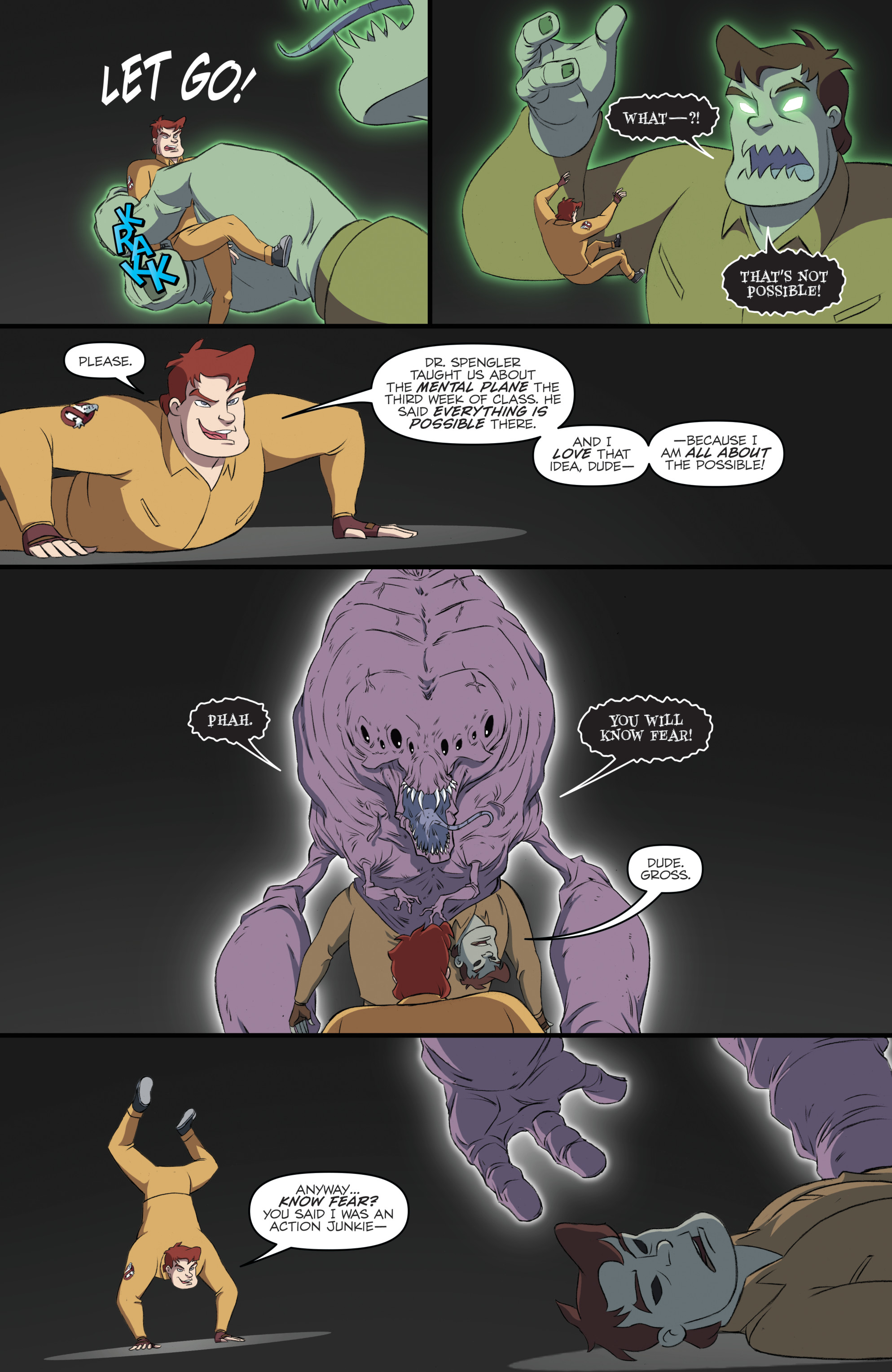 Read online Ghostbusters: Crossing Over comic -  Issue # _TPB - 168