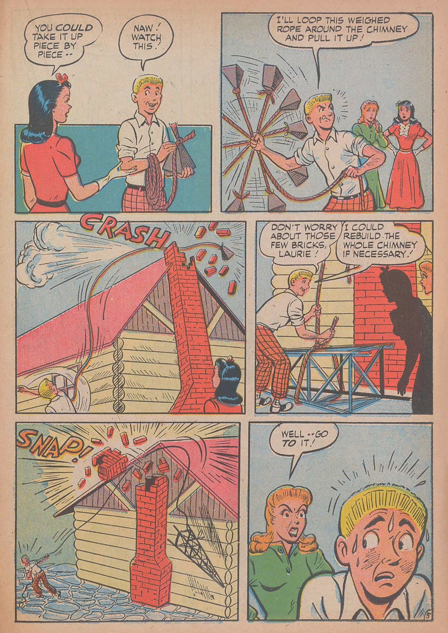 Read online Pep Comics comic -  Issue #77 - 29