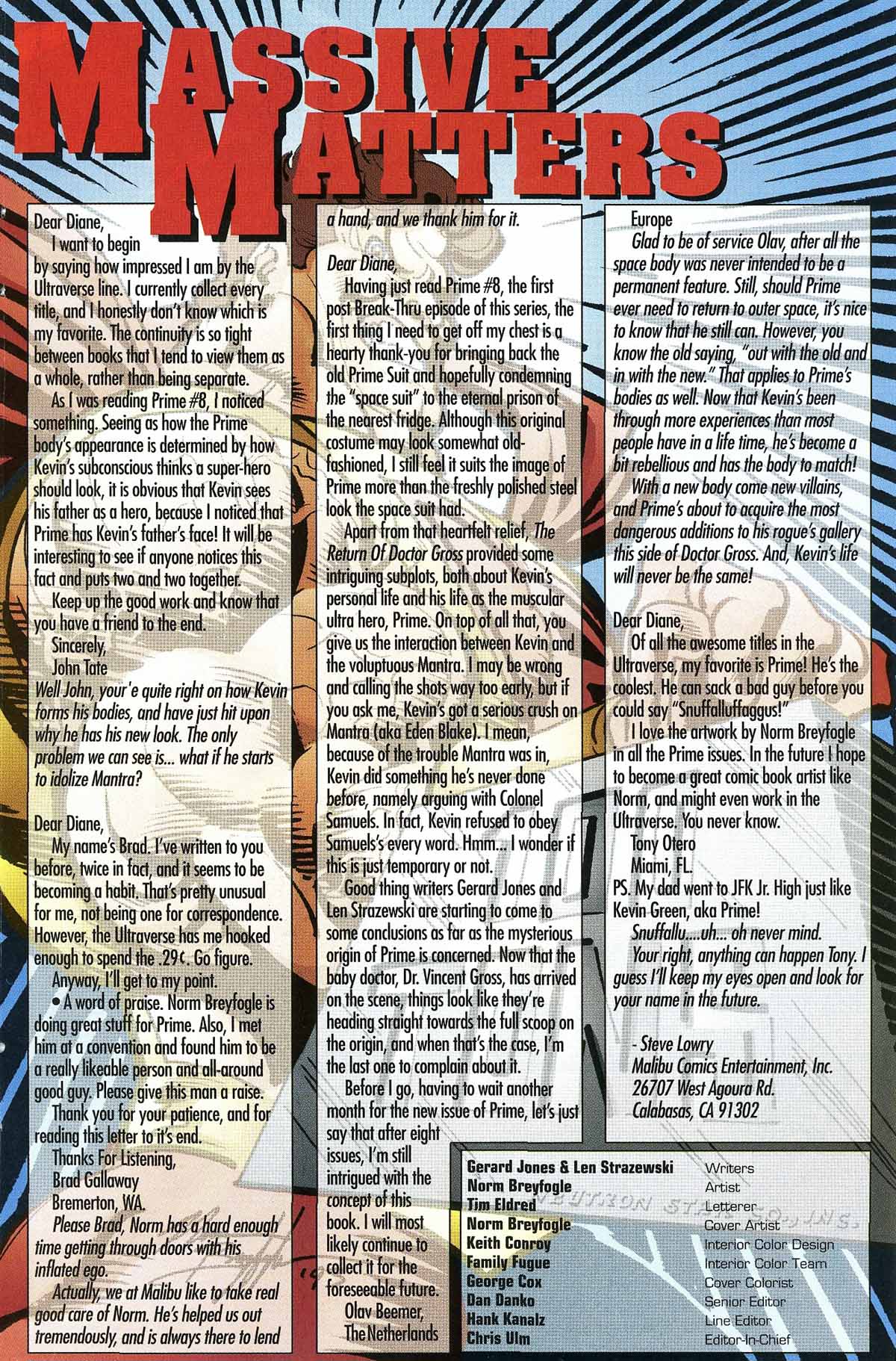 Read online Prime comic -  Issue #12 - 32