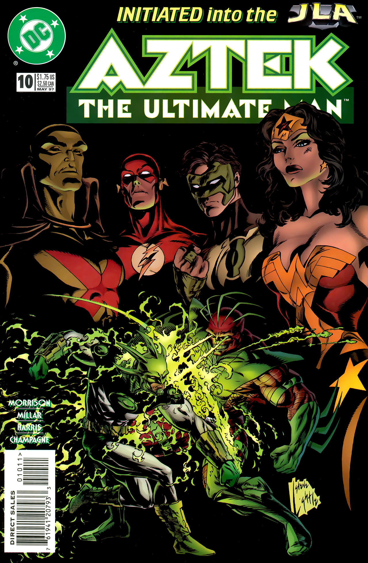 Read online Aztek: The Ultimate Man comic -  Issue #10 - 1